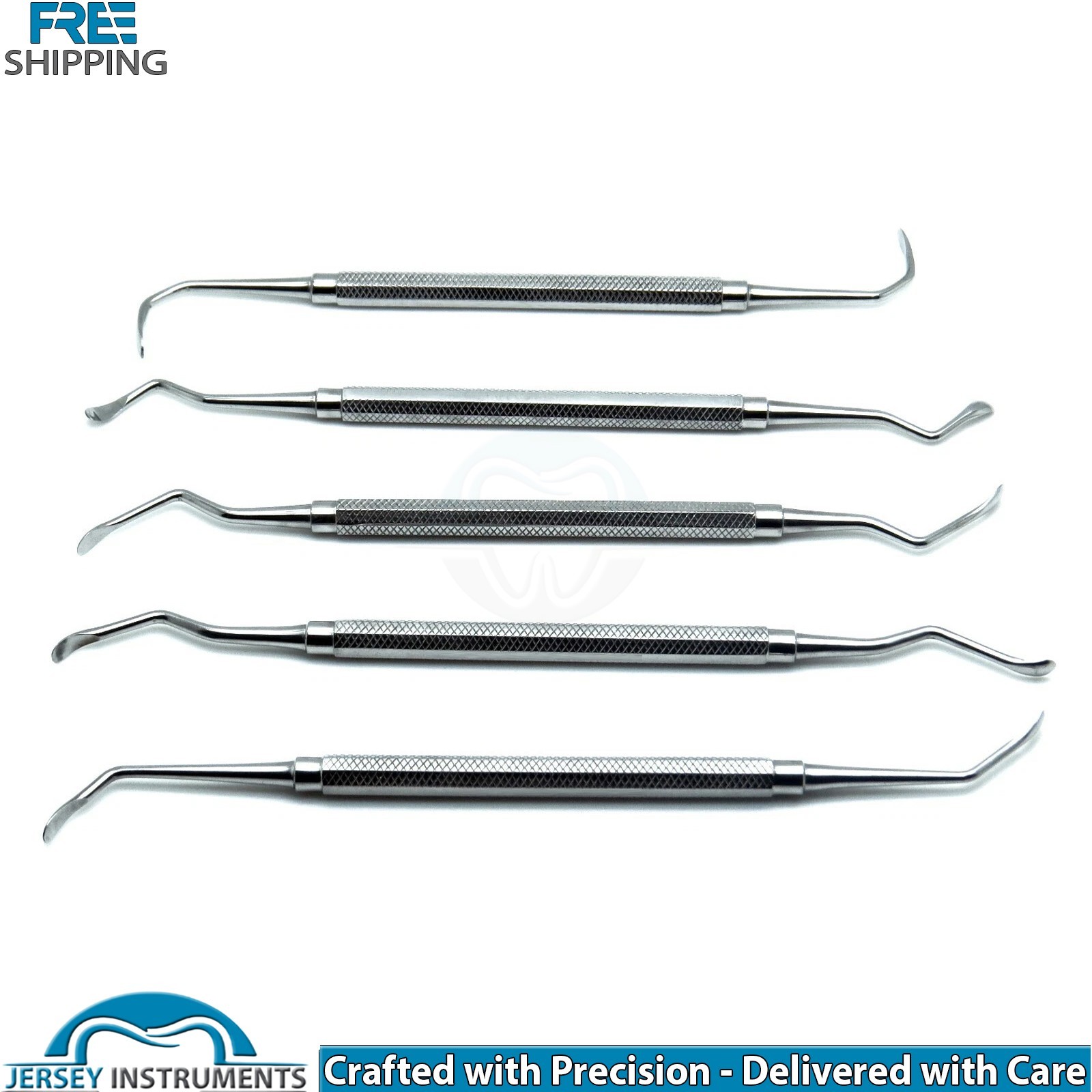 Set of 10 Sinus Lift Elevators Hollow Handle & Sinus Handle Dental Implant Tools
