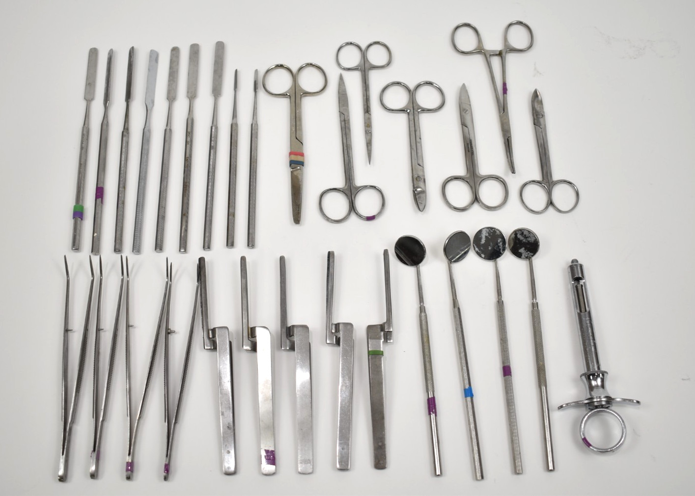THIRTY – Assorted Dental Instruments As Shown – Various Brands