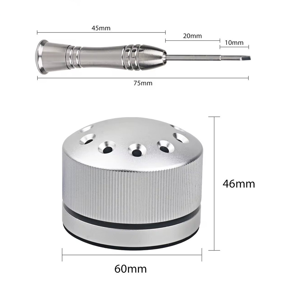10Pcs Dental Implant Screw Driver Stainless Steel Micro Screwdriver Stand Box