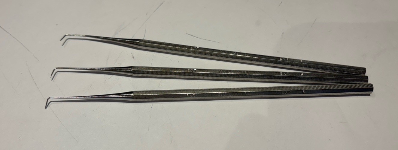 Kent Dental Explorer #6 Straight Lot of 3 USA