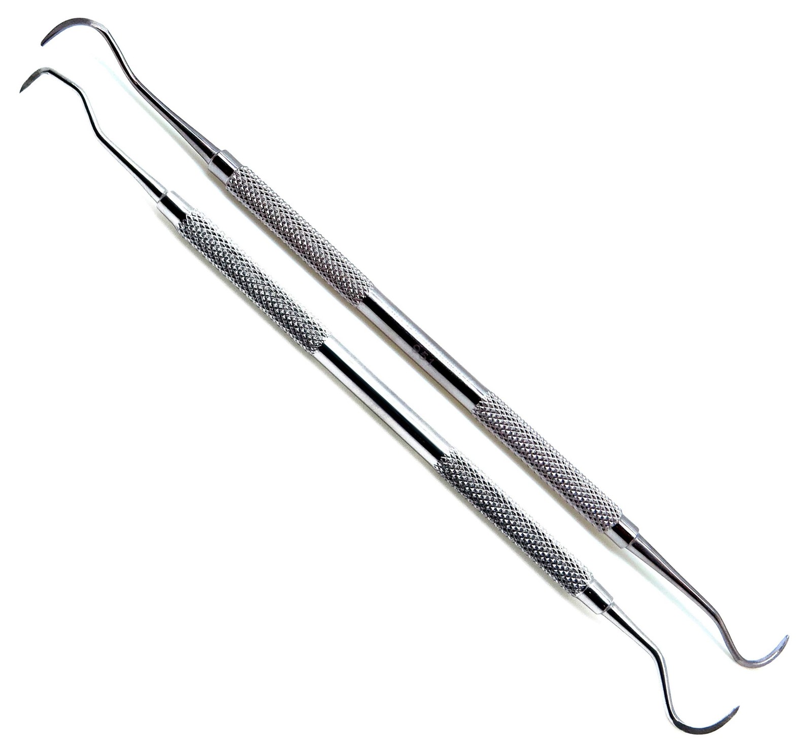 Dental Scaler Anterior Posterior New Periodontics Instrument 2 Pcs Set Sickle…