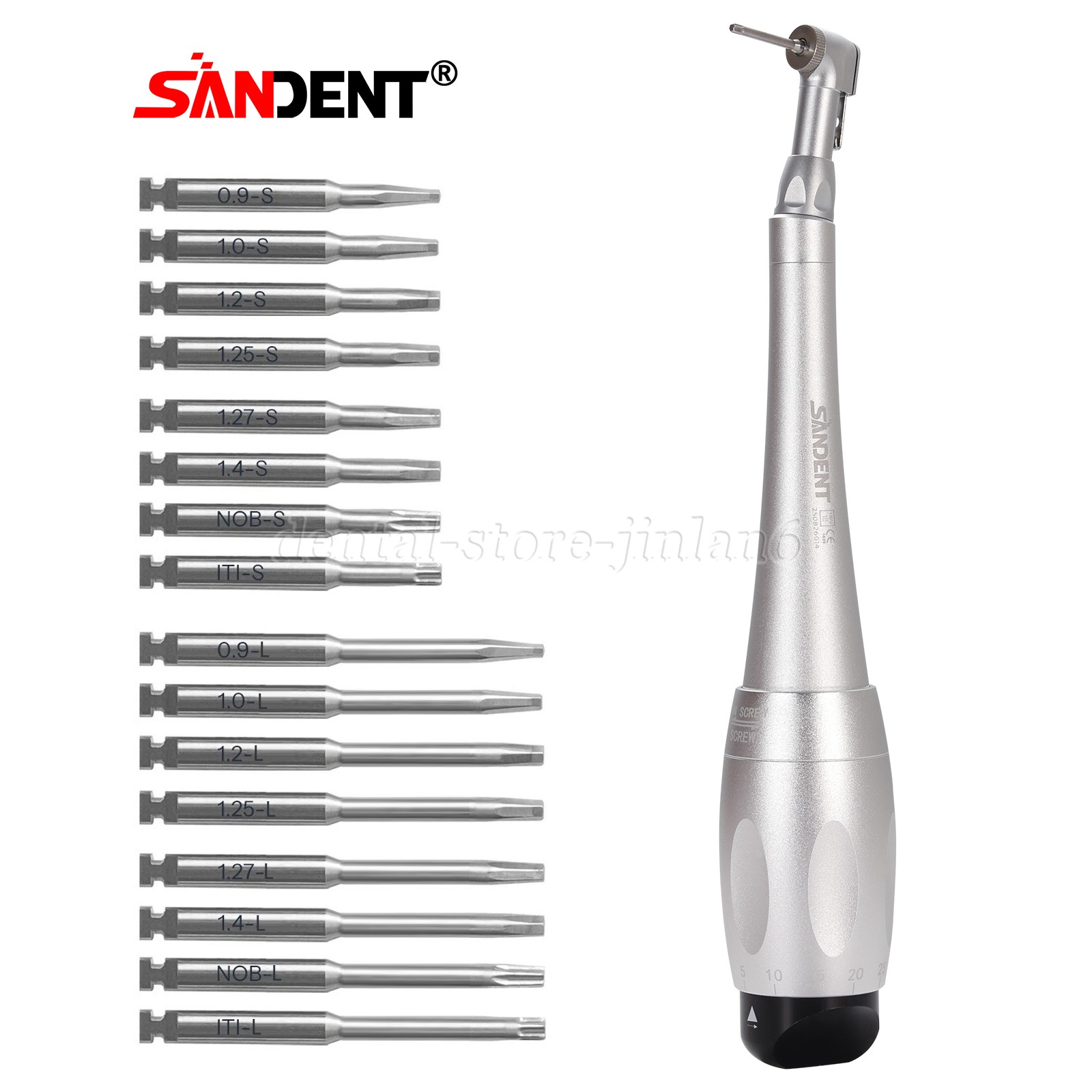 Dental Implant Kit with Wrench Ratchet Drivers Prosthetic Tools for Dentists USA