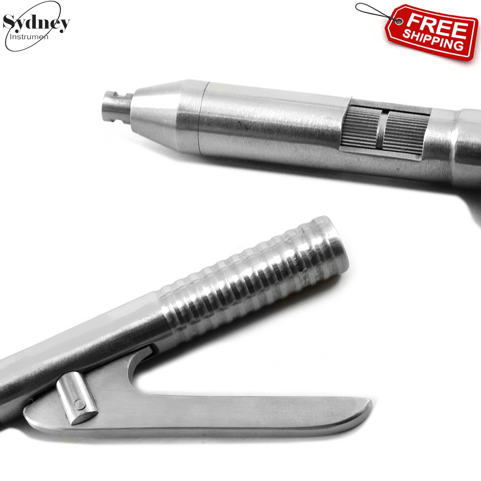 Dental Automatic Single Handed Crown Remover Gun + 5 Attachments Beaden® CE