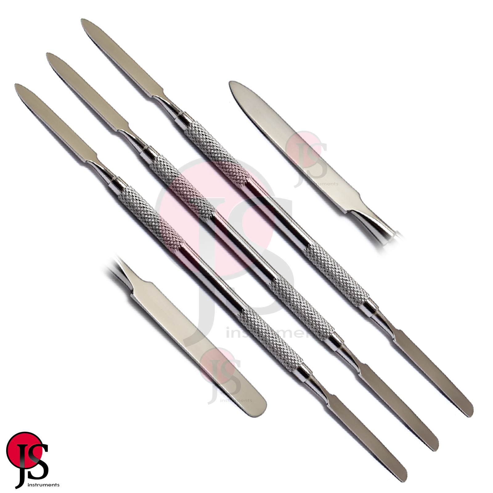 Dental Instruments Mixing Spatula Cement Double Ended 17.5cm Wax Carving 3Pcs