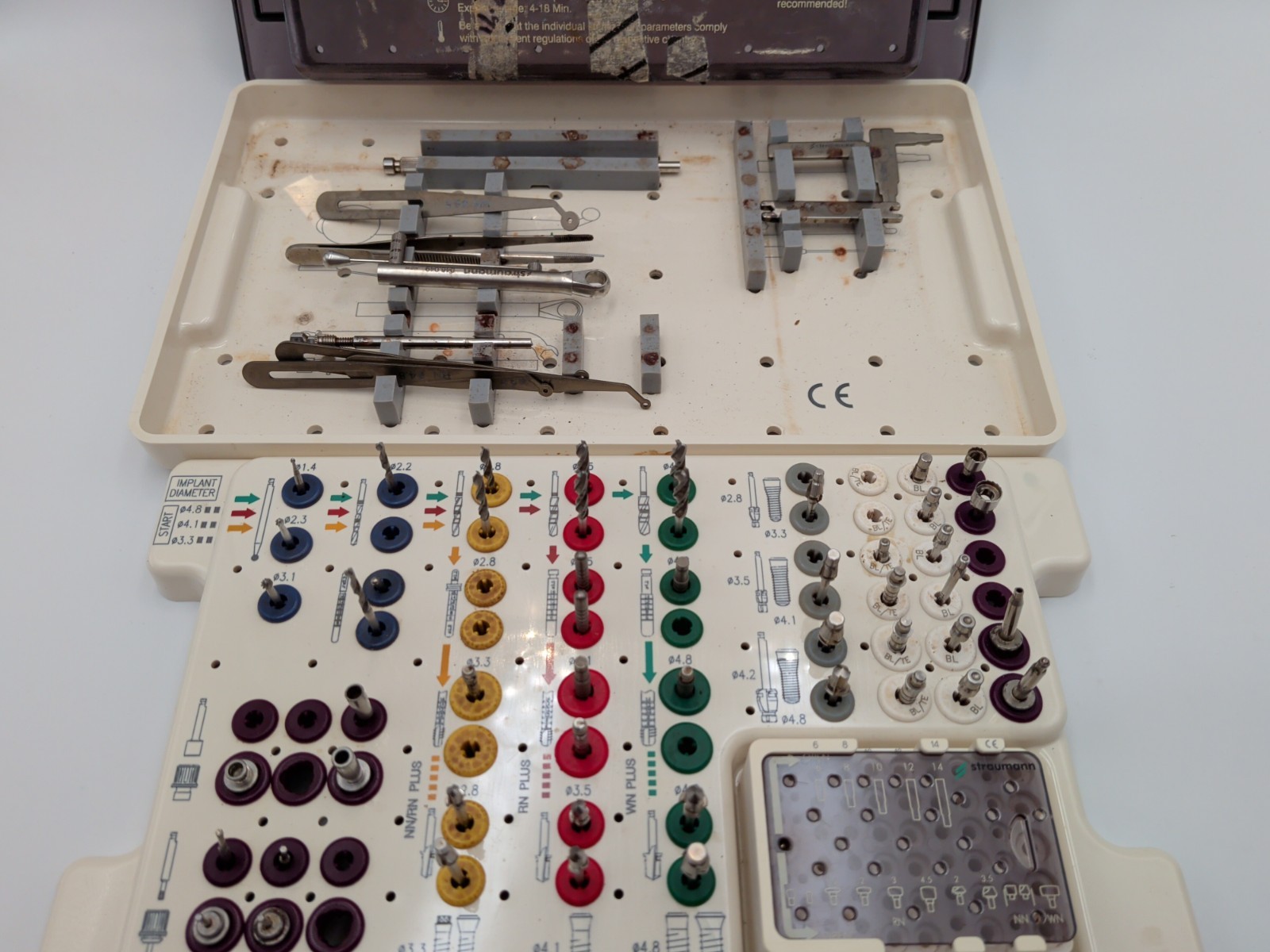 Straumann Surgical Solutions Cassette with Instruments – Set as Shown