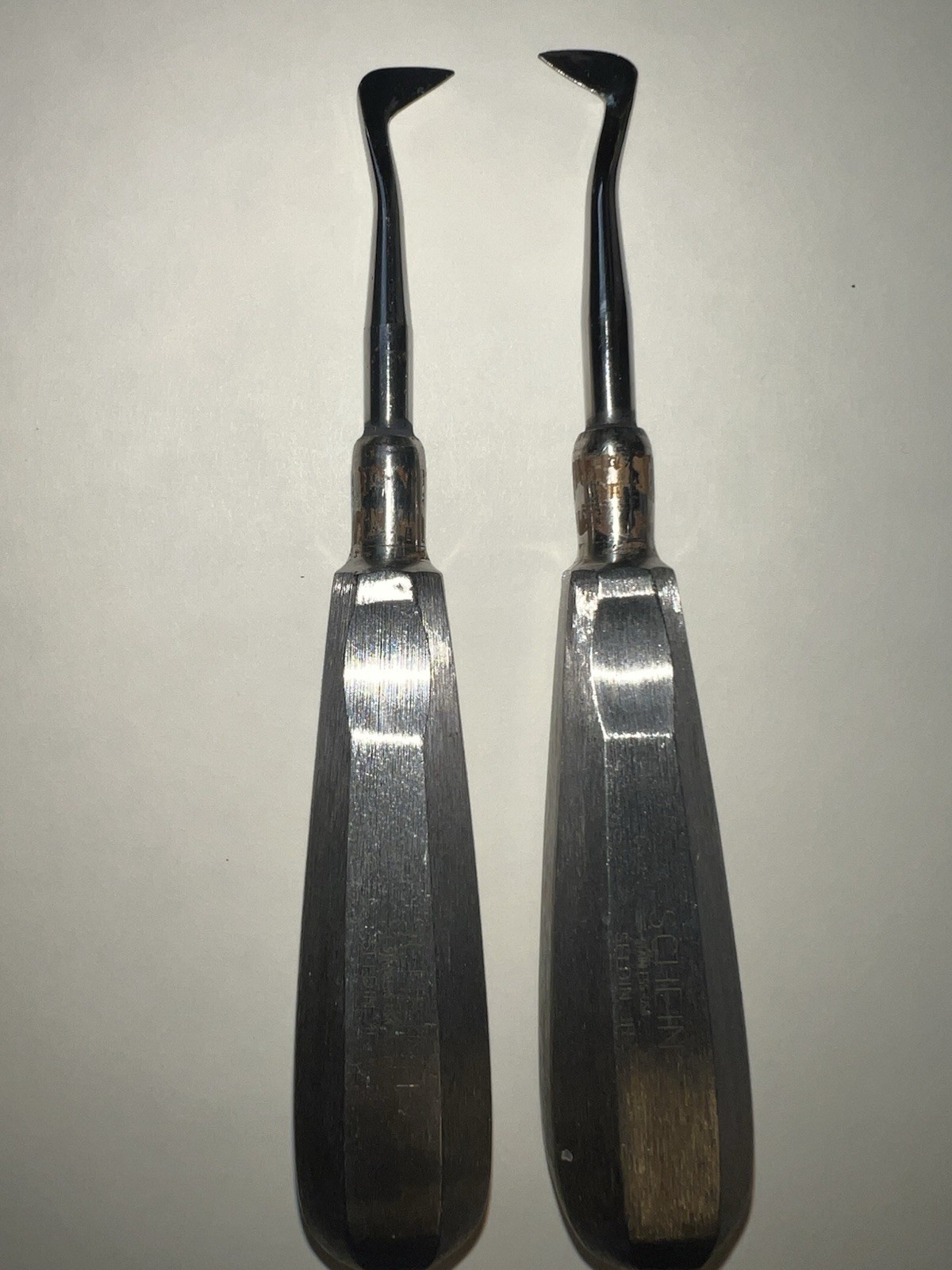 Dental, HSI, Surgical Elevator, Size 1R & 1L Seldin, PREOWNED x2