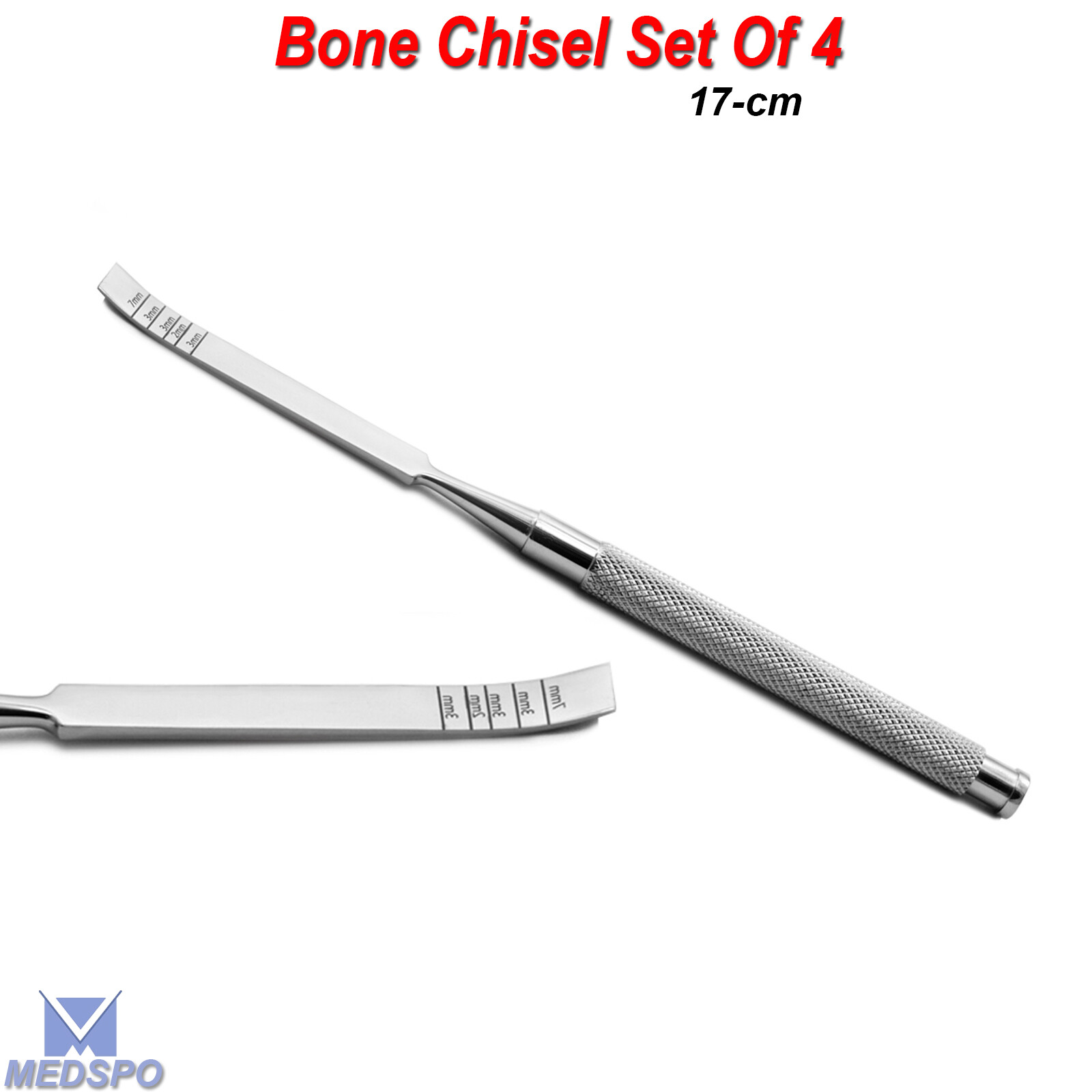 Dental Osteotome Bone Marking Chisels Ridge Expansion Splitting Extracting Set