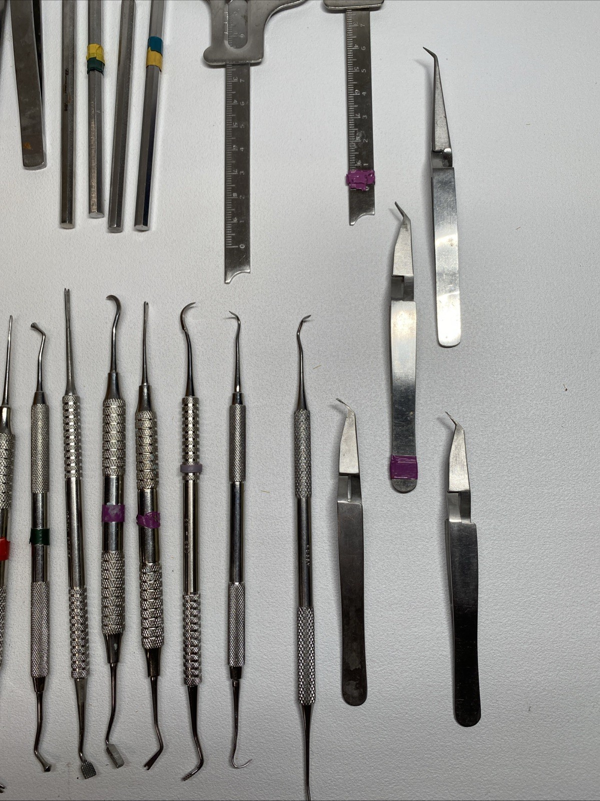 Huge Lot of 50 Dental Tools Instruments Assorted Scrapers & Picks Z8-J