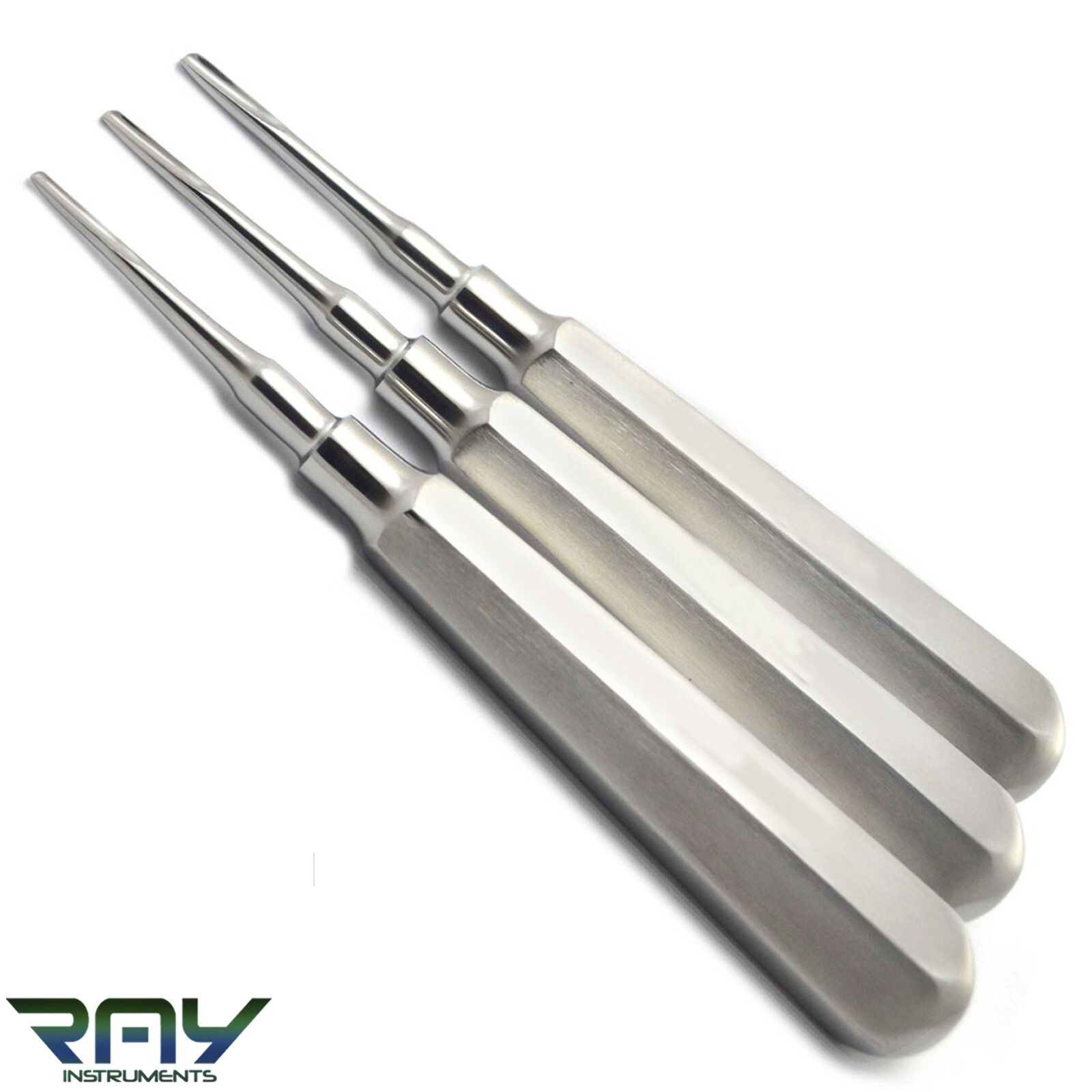 Coupland Elevators Dental Extraction Set Of 3 Surgical Root Extracting Loosen