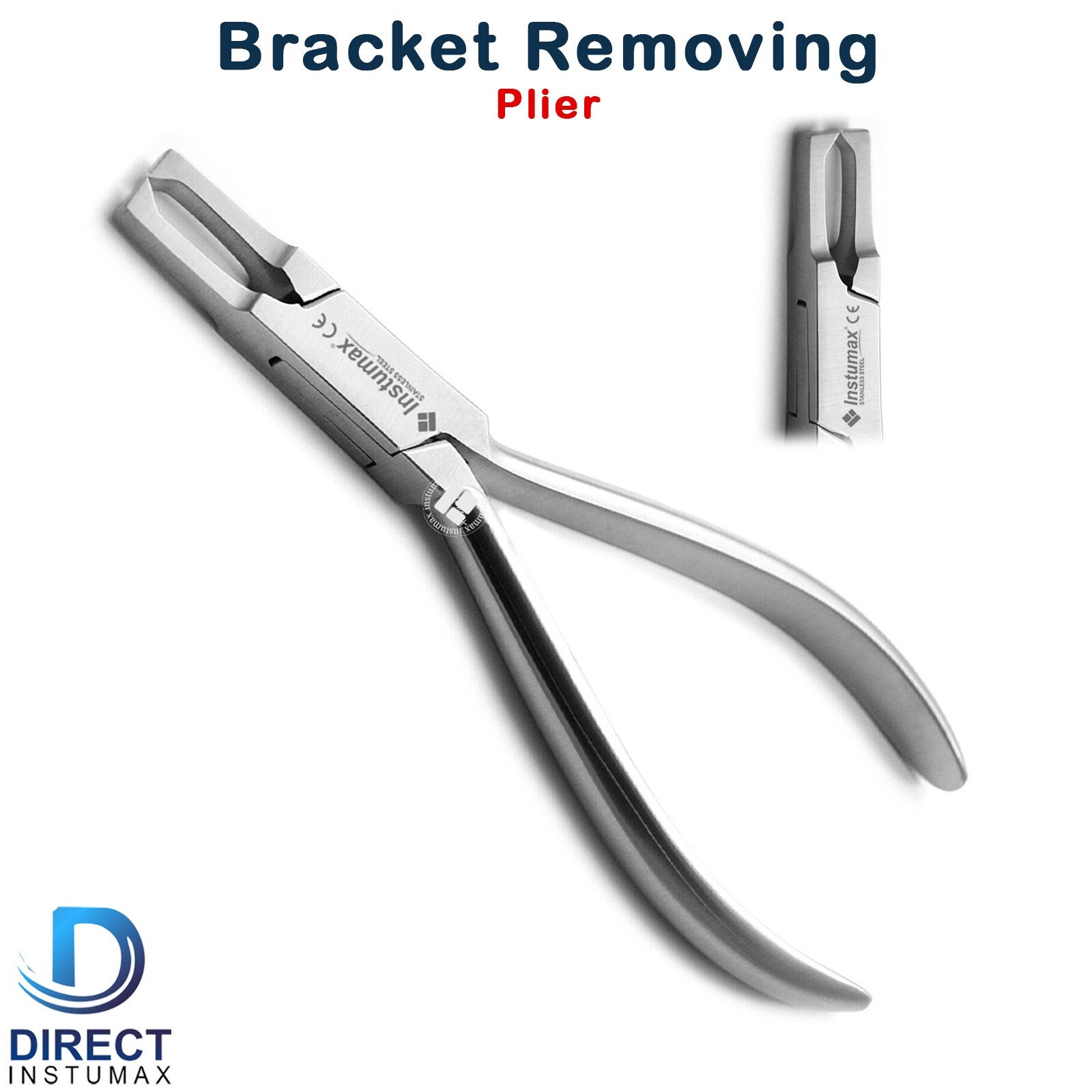 2Pcs Orthodontic Debonding & Ligature Set Bracket Remover Plier Mathieu Forceps