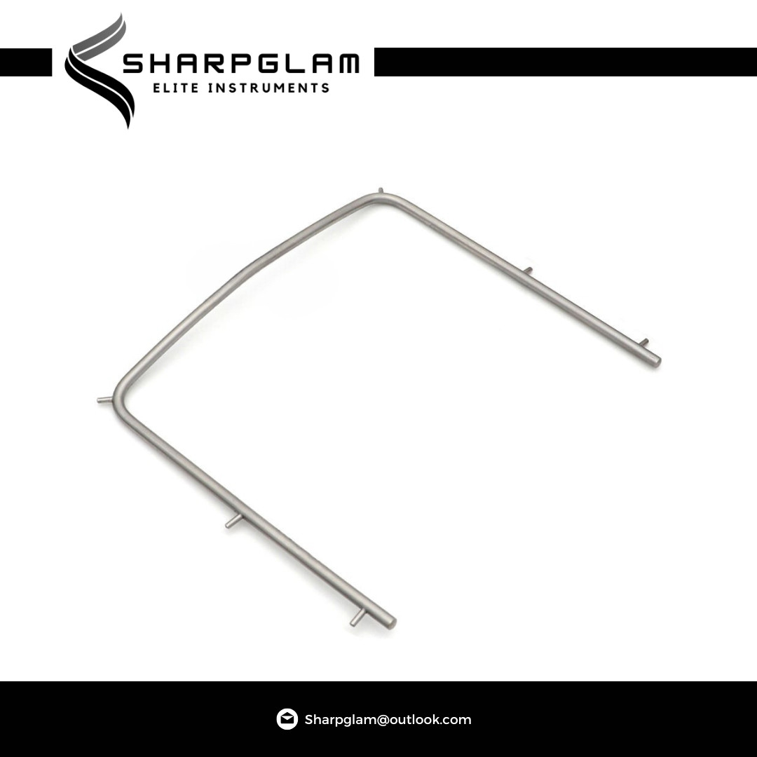 SHARPGLAM Dental Rubber Dam Kit 20 Pcs Endodontic Instruments Clamps Cassette CE