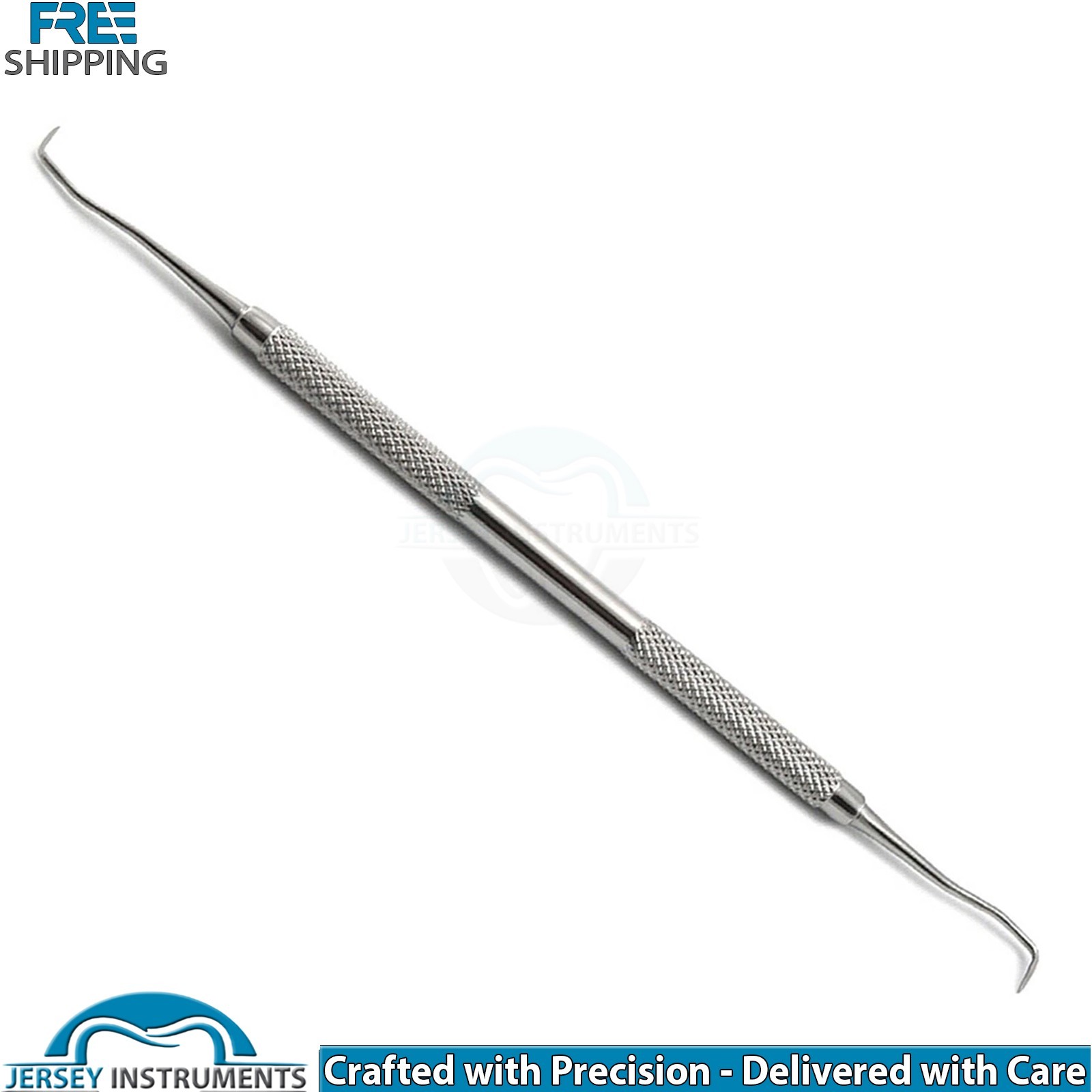 3pcs Jaquette Scaler 31/32 Dental Hygiene Instrument Stainless Steel Double End