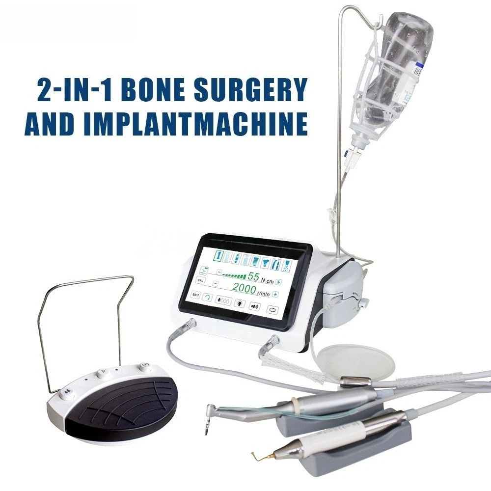 LED Dental Surgical Piezo Bone Ultrasurgery 2 x LED Handpiece