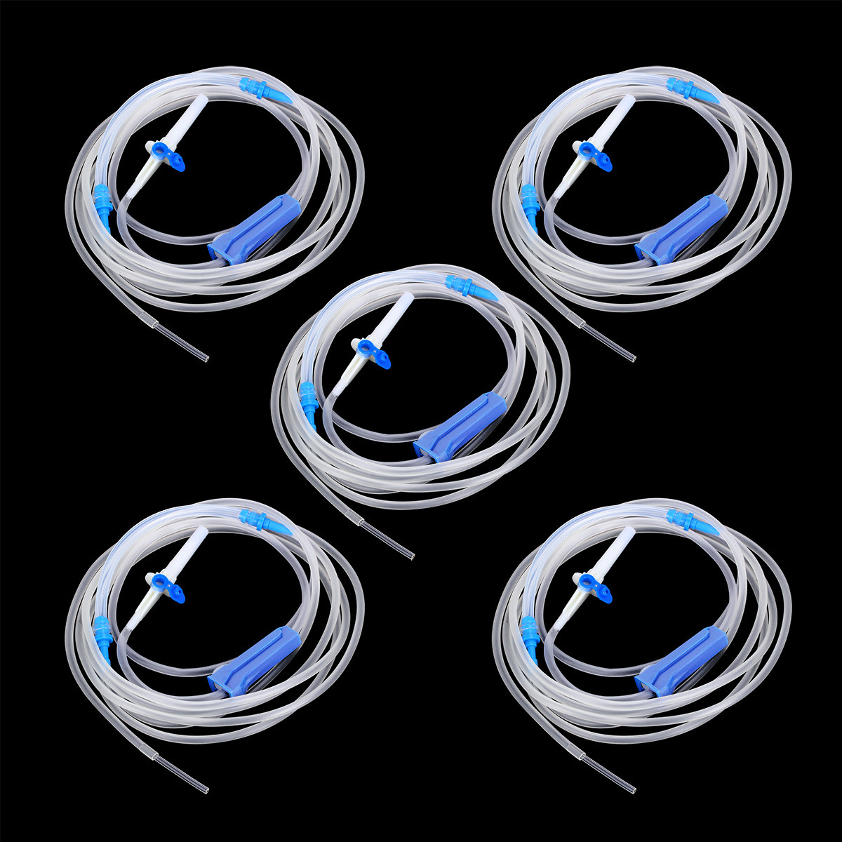 5pcs Tubos de tubo de irrigación de implantes dentales aptos desechables para WH