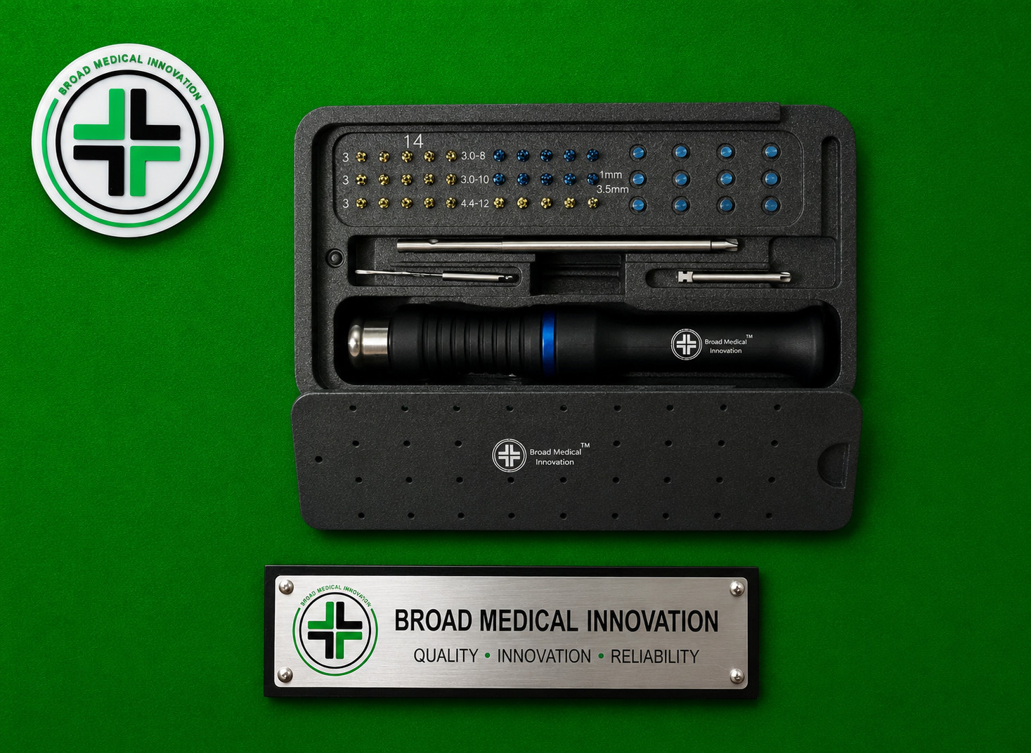 GBR Surgical Kit Dental Implant Membrane Bone Tacks Fixation Set w/ Driver CE