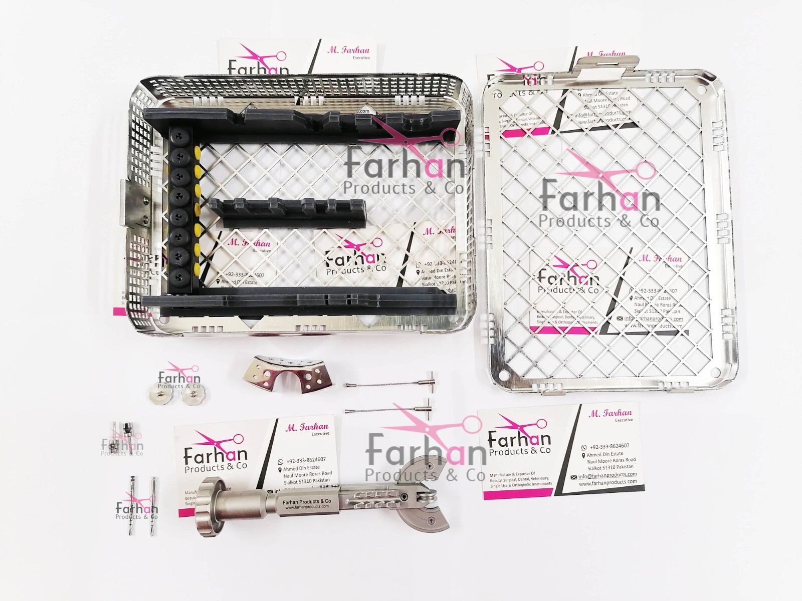 NEW BENEX II TOOTH EXTRACTION SYSTEM COMPLETE BASKET THE COMPLETE SET