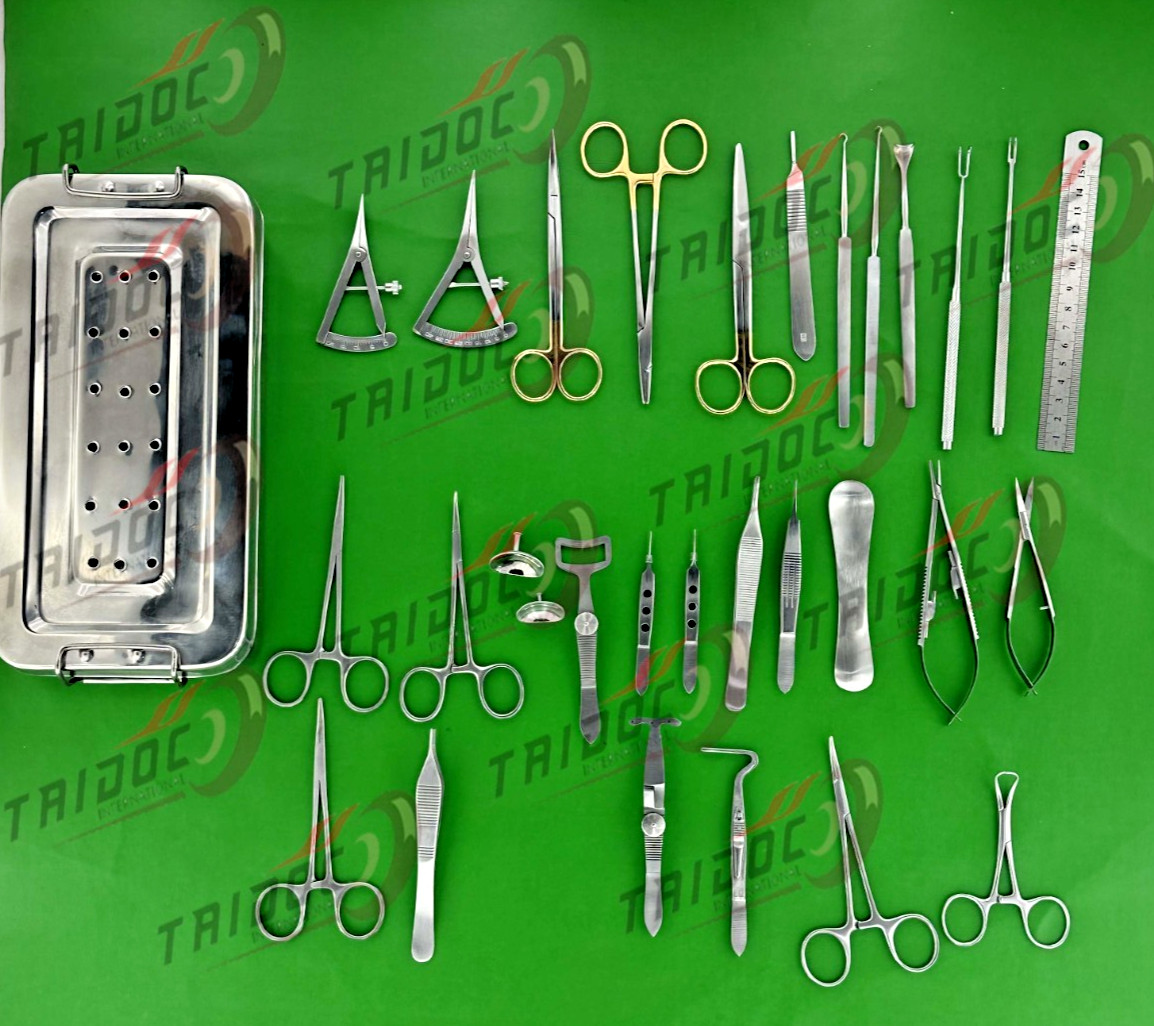 Blepharoplasty Instruments Set of 30 PCs Eye Surgery Set Plastic Surgery
