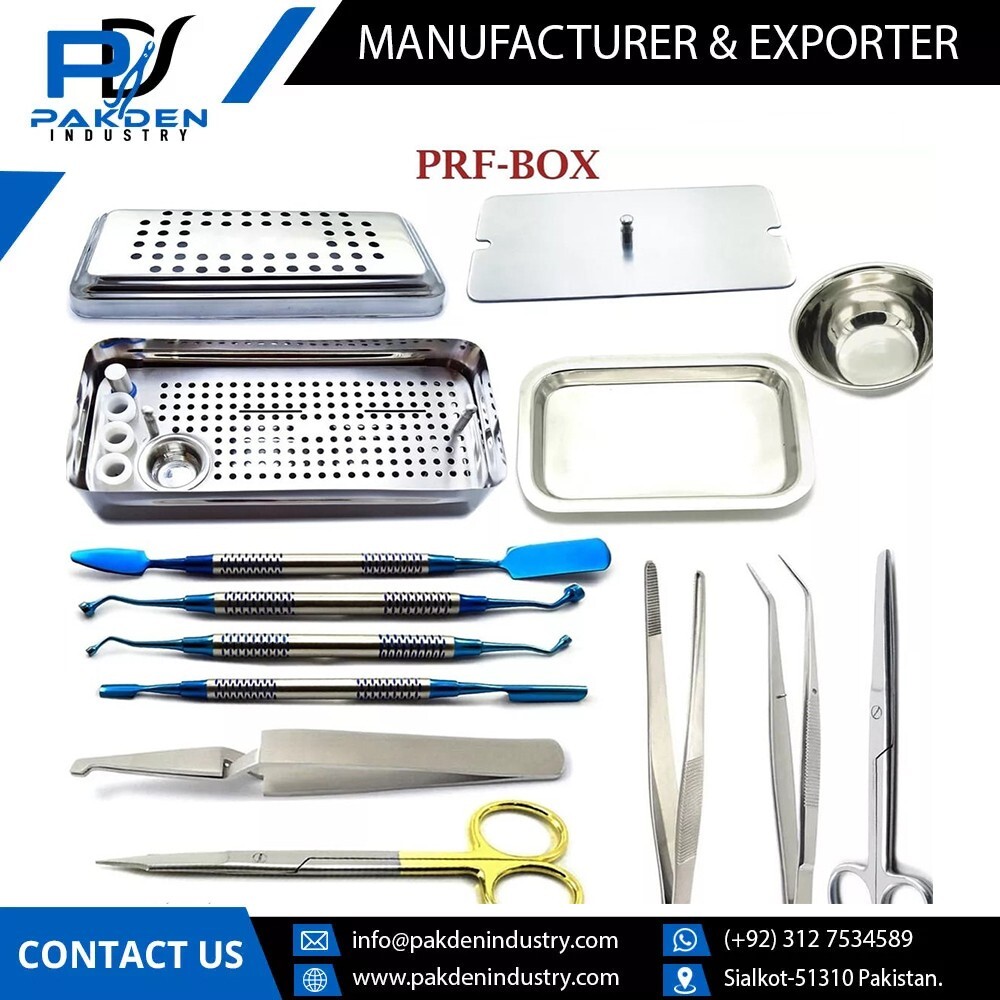 Dental PRF Box Kit for Implant Surgery CE Certified Platelet Box PAKDEN INDUSTRY