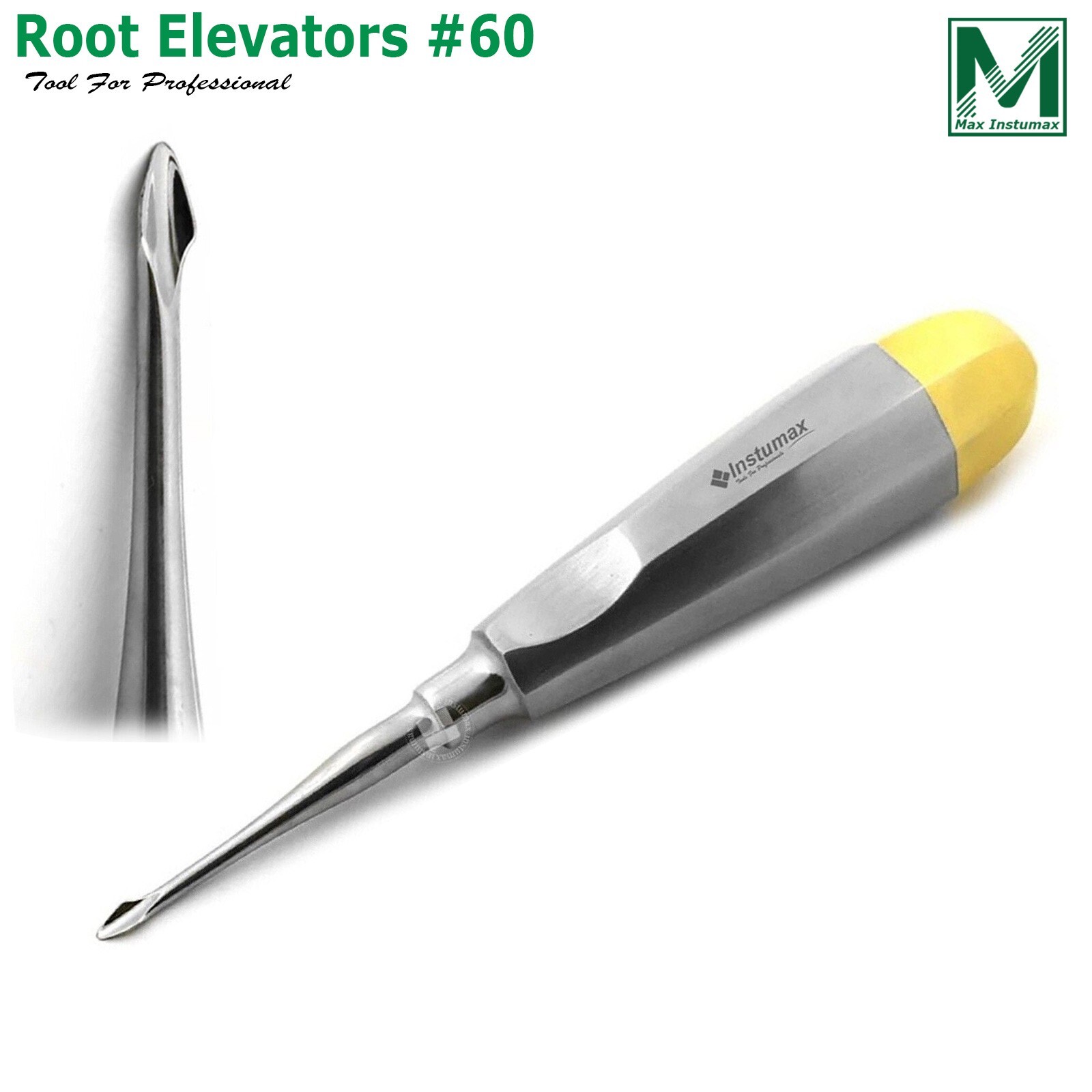 PDL Arrow Shape Elevator Dental Luxating Serrated Spade Luxation #60 Root Elevat