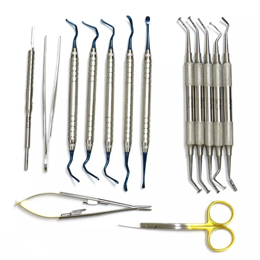 Professional Dental Implant Surgery Kit Lift Tunneling Vista Set Precision Tools