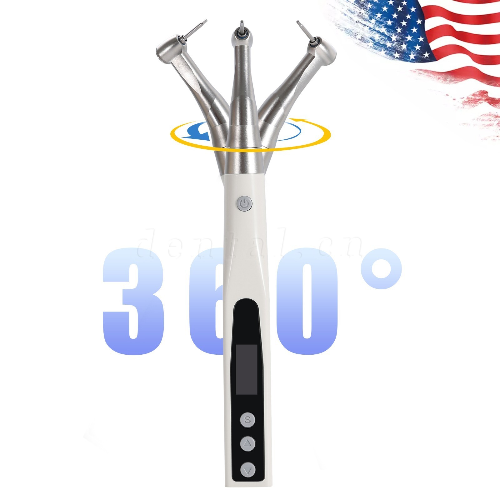 Dental Wireless Implant Electric Torque Wrench Handpiece Driver 360° Rotation