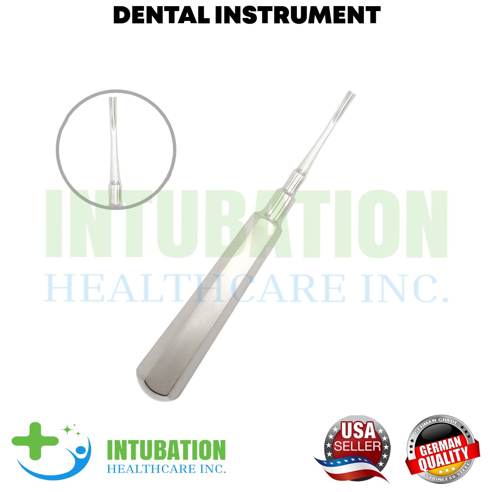 3 Pcs Coupland Root Elevator Set Stainless Steel Dental Instruments German