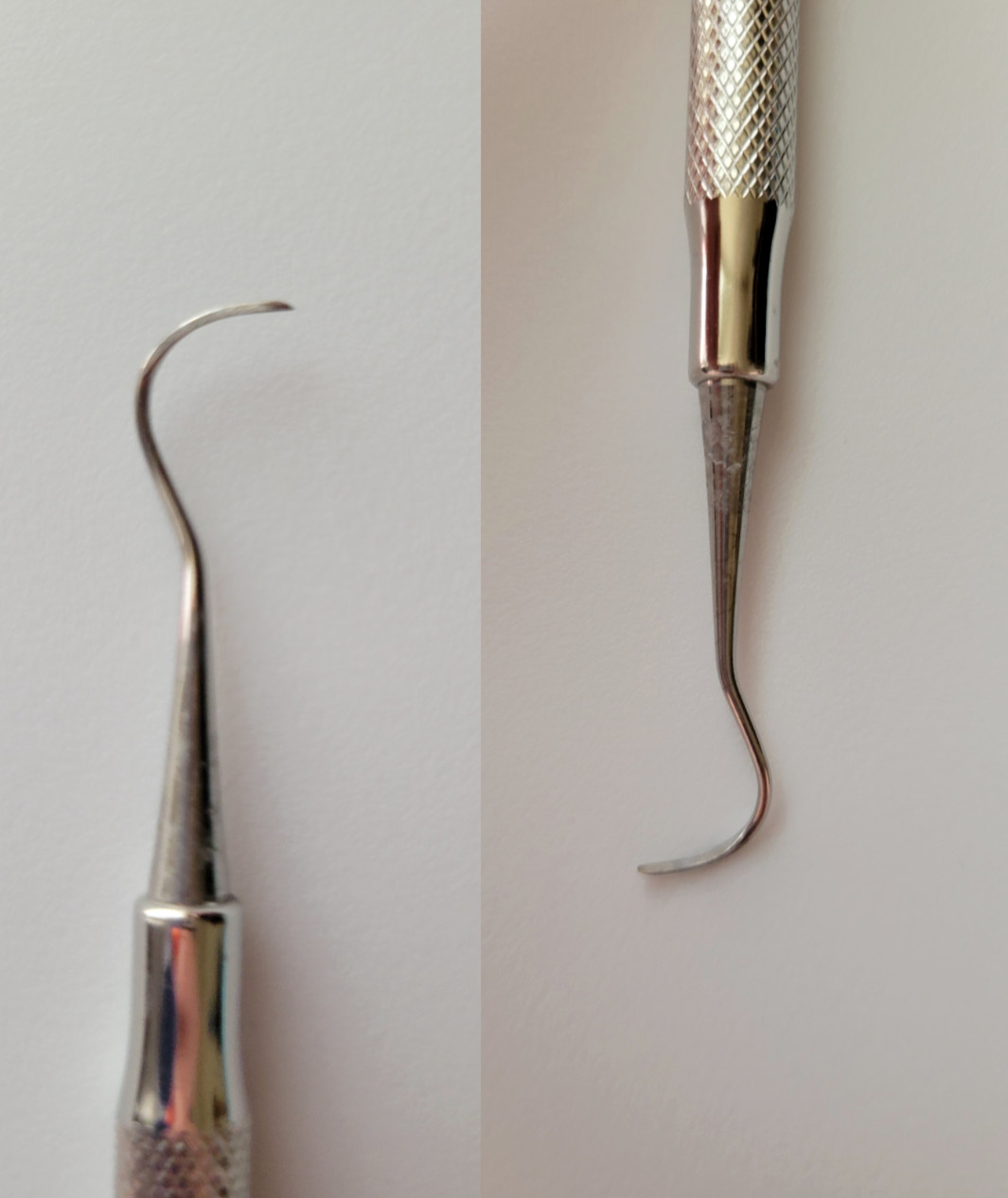 Used Dental Instruments: Basic Dental Hygiene Kit -Probe, Explorer, Scalers, etc