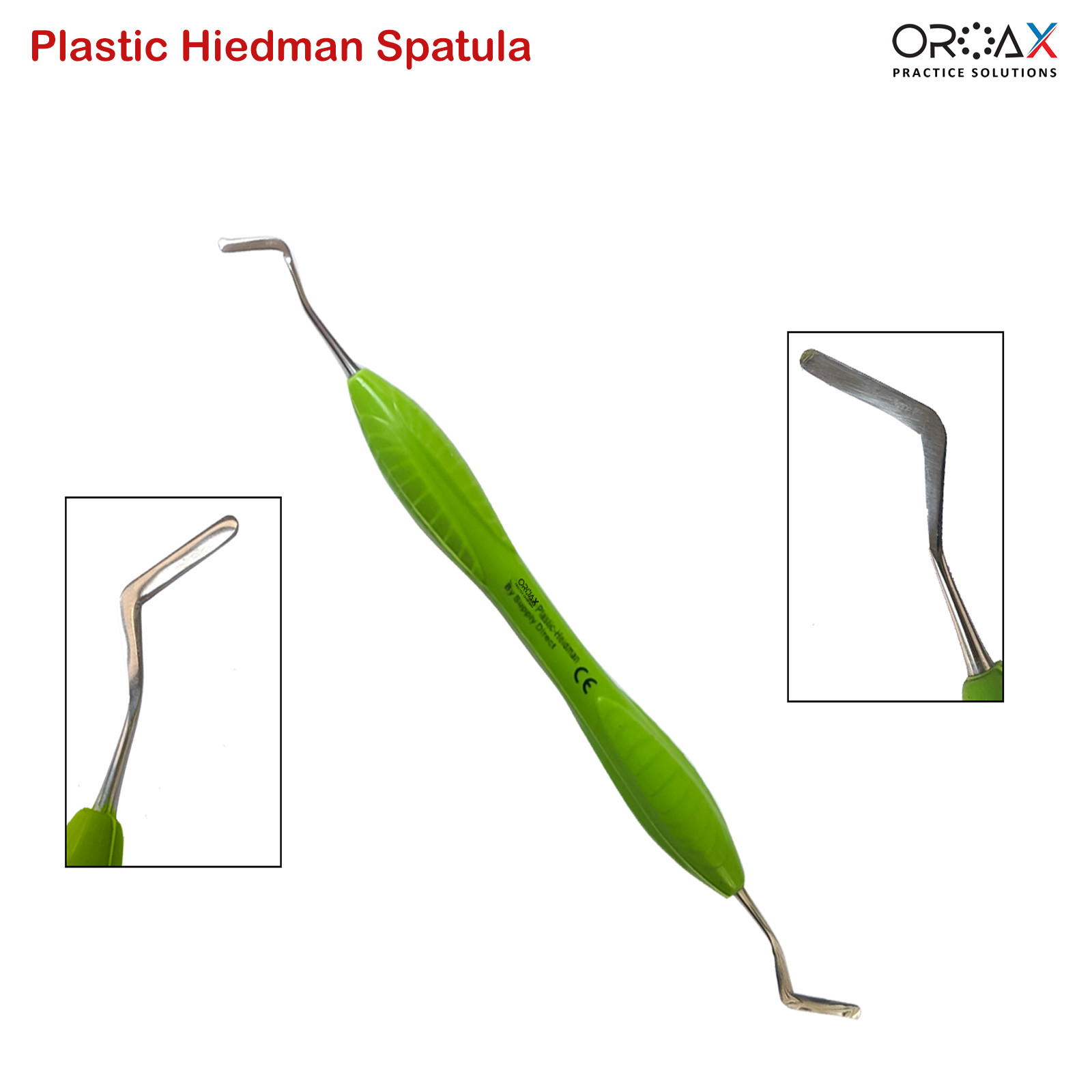Plastic Heidman Spatula Double End Dental Composite Placement Instrument