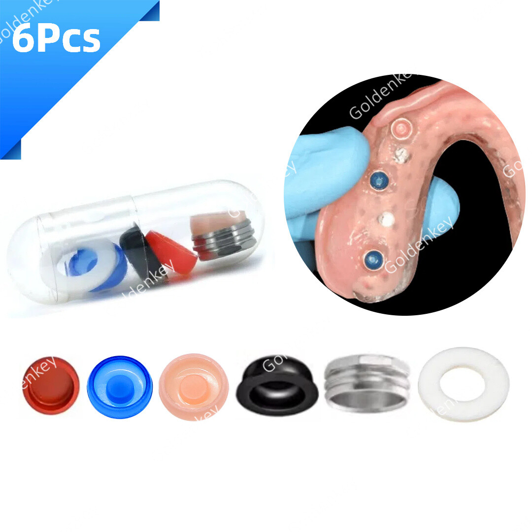 Dental Overdenture Locator Abutments Retention Caps For Implant Inserts