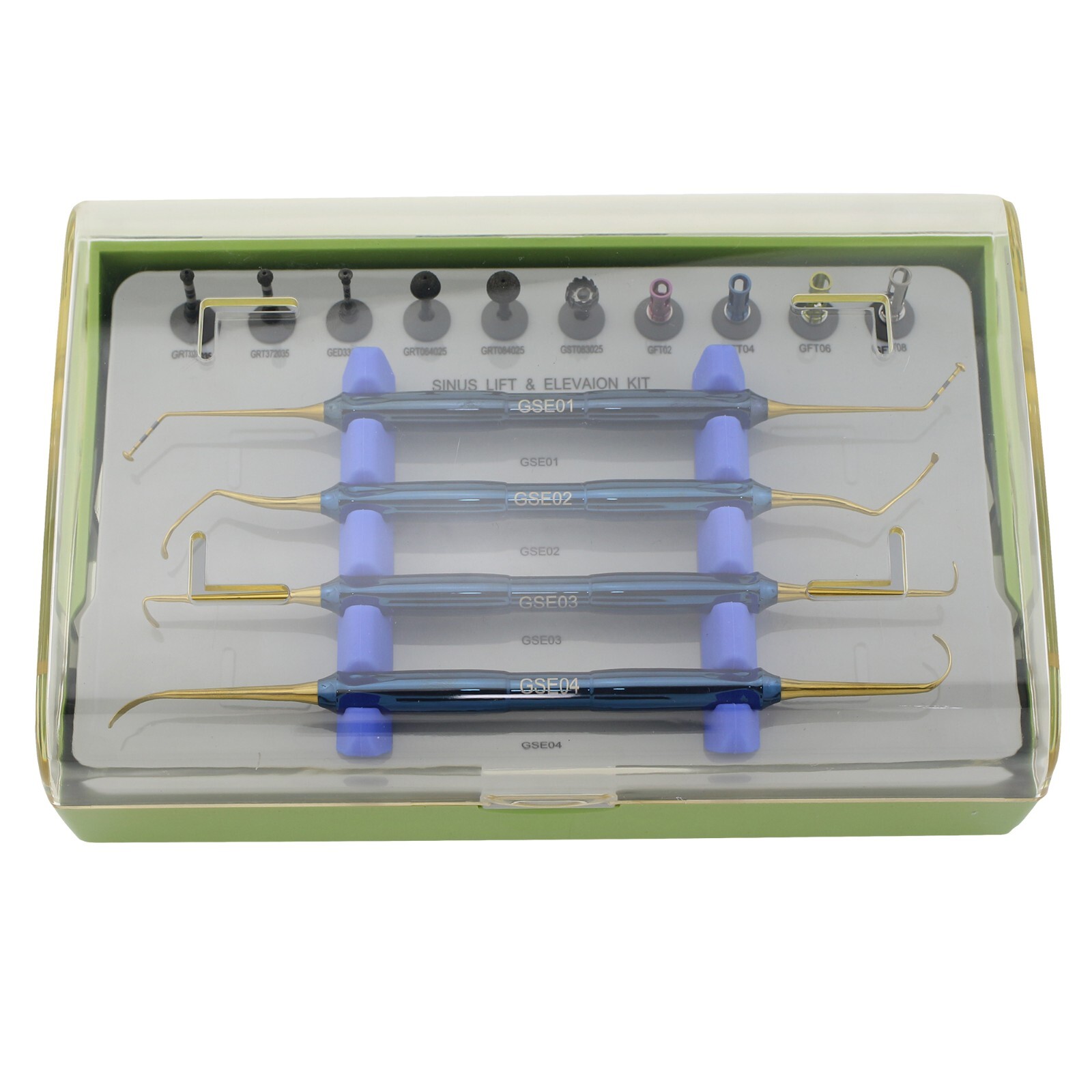 DASK Advanced Sinus Lift Kit Drills Stoppers Implant Elevation Instrument
