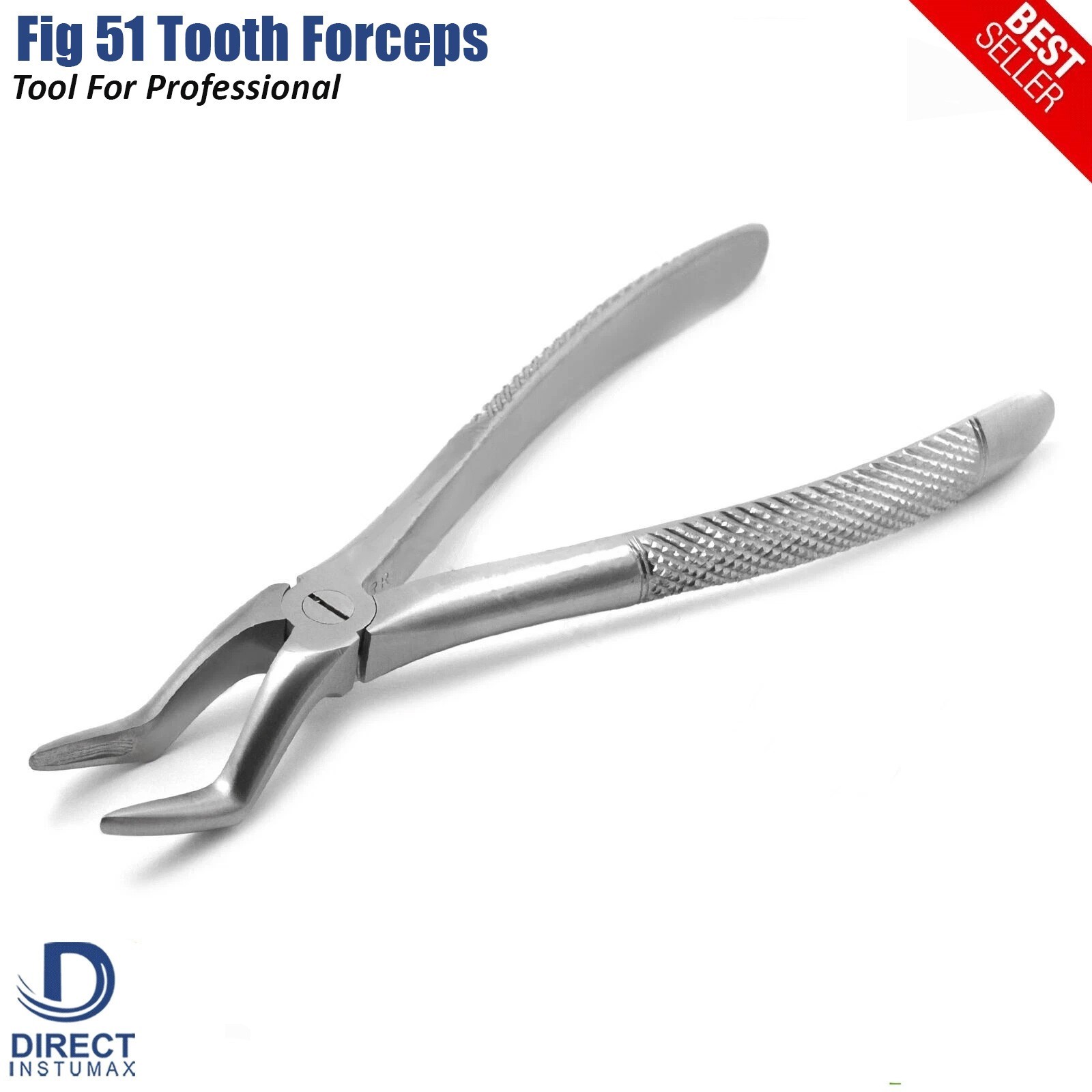 Tooth Extraction Forceps Dental Upper Molar Extracting Instrument Fig 51A CE