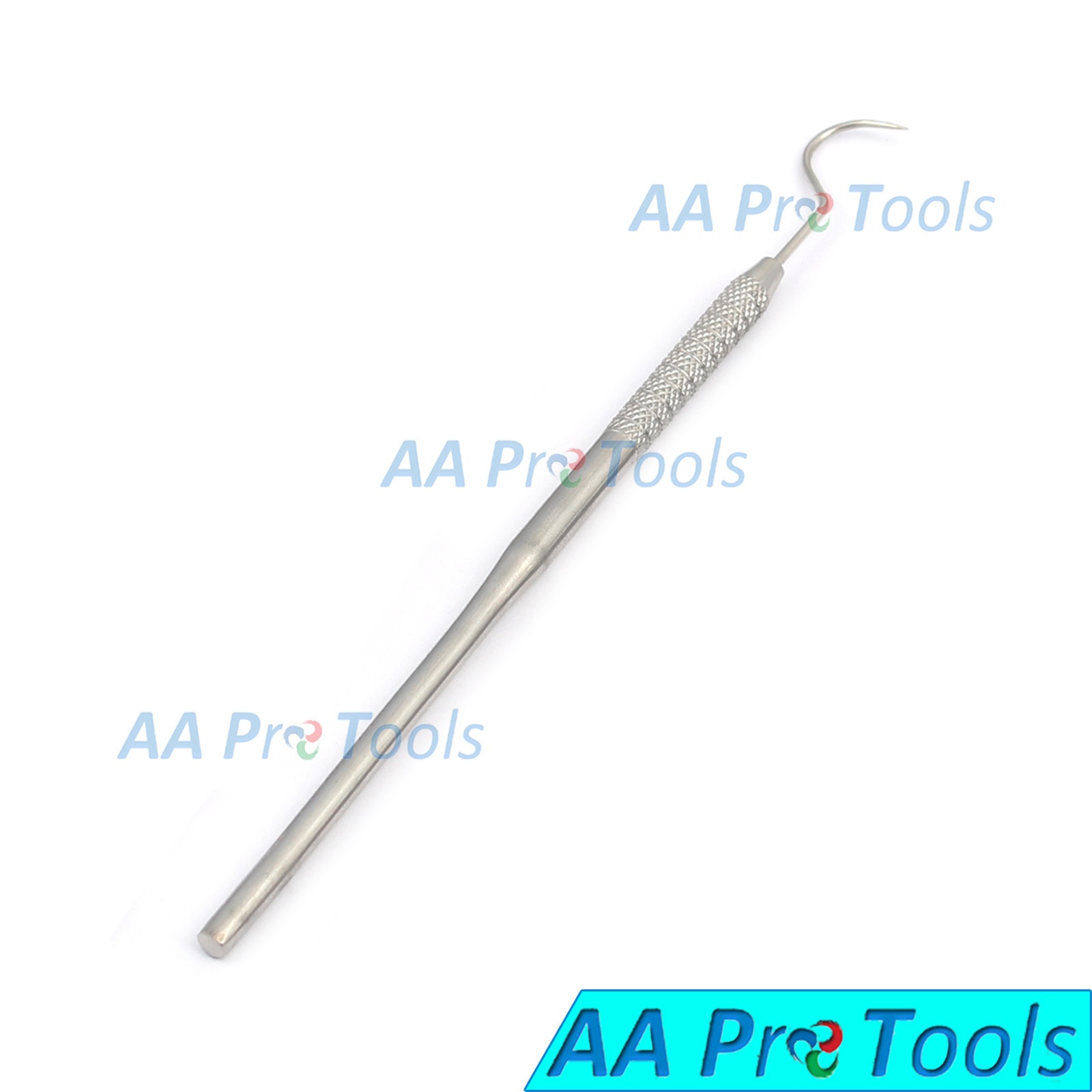 Stainless Steel Dental Pick Single Ended Hook Probe