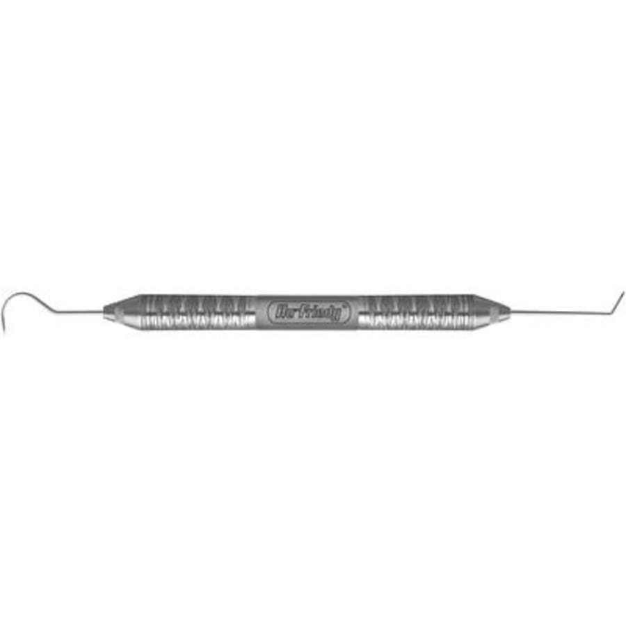 Dental Double-ended Explorer #23/6 Satin Steel Handle 1 pc