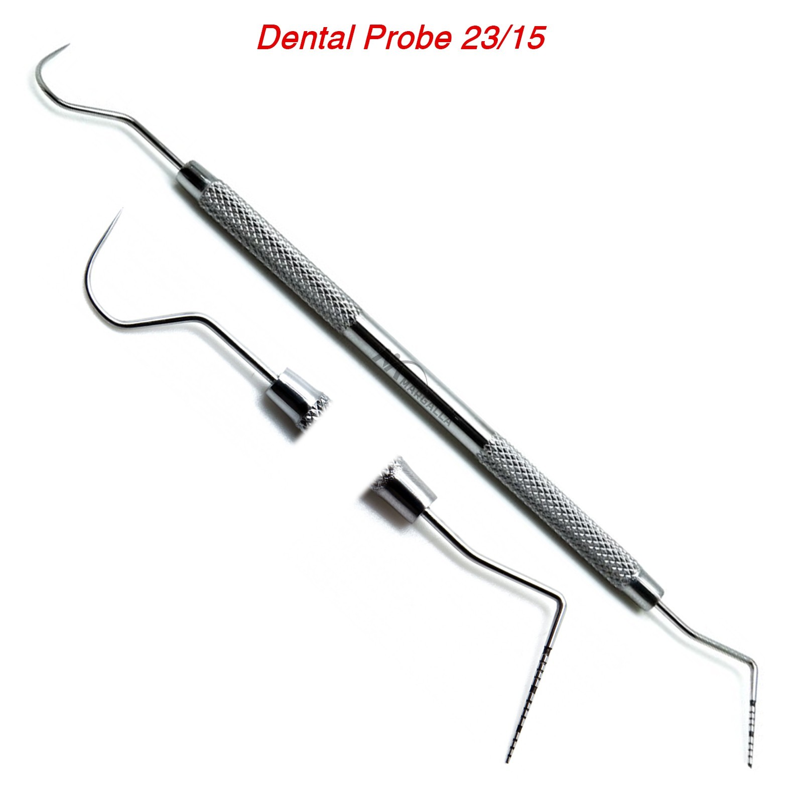 Dental Perio Explorer 23 Probe UNC 15 Color Marking Diagnostic Double Ended Tool