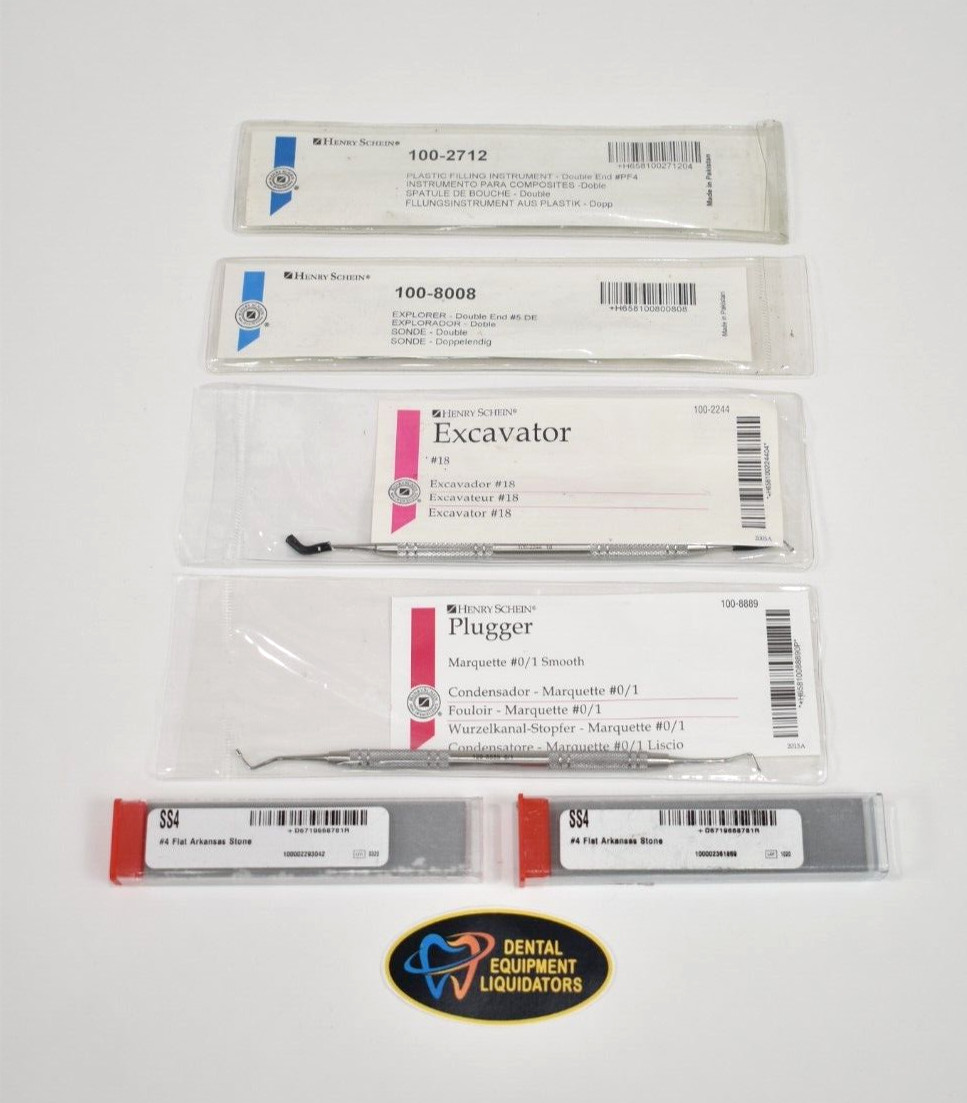 Various Dental Instruments Brand New Never Used Hu-Friedy & Henry Schein Brands