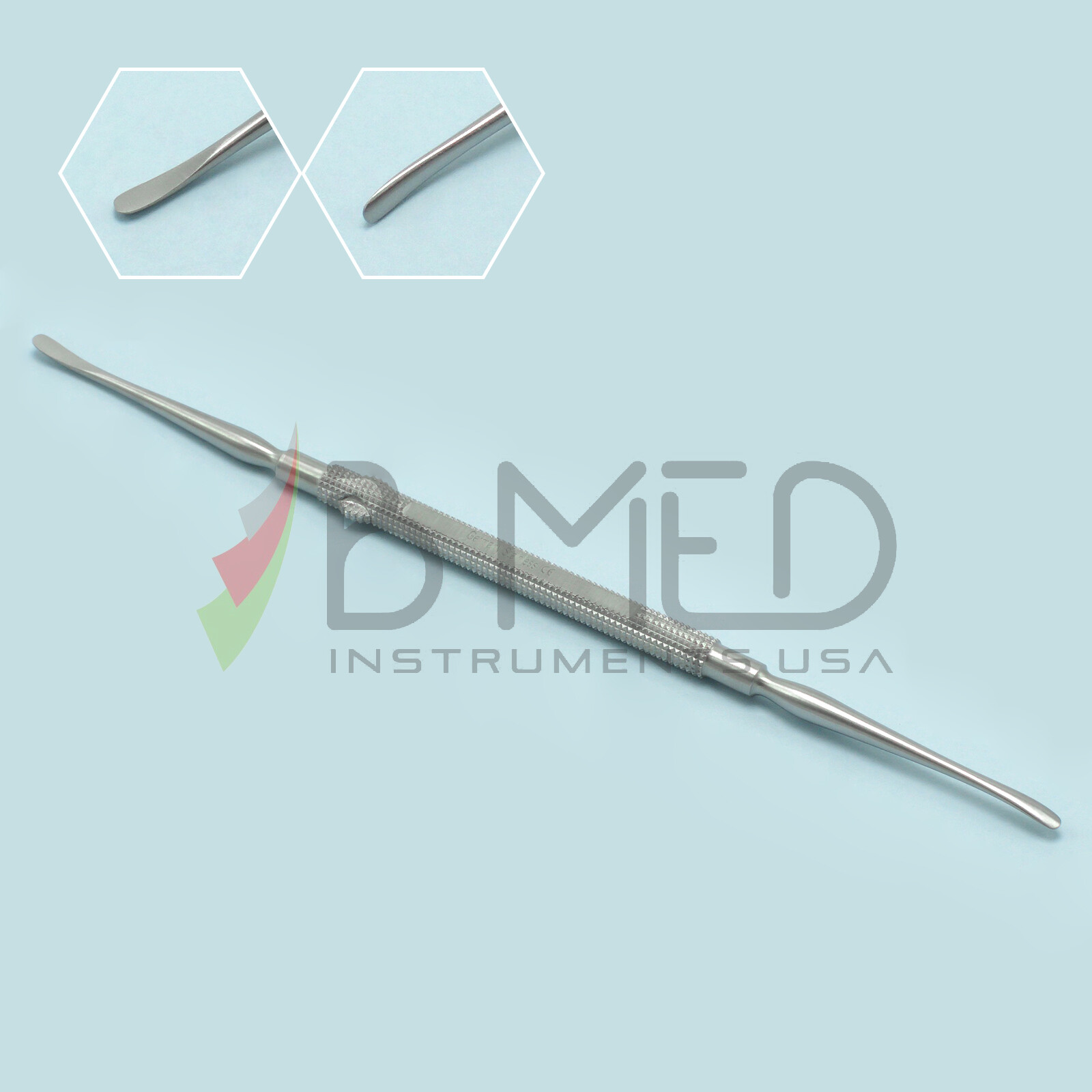 OR Grade Freer Septum Elevator Double Ended Sharp Blunt ENT Dental Instruments