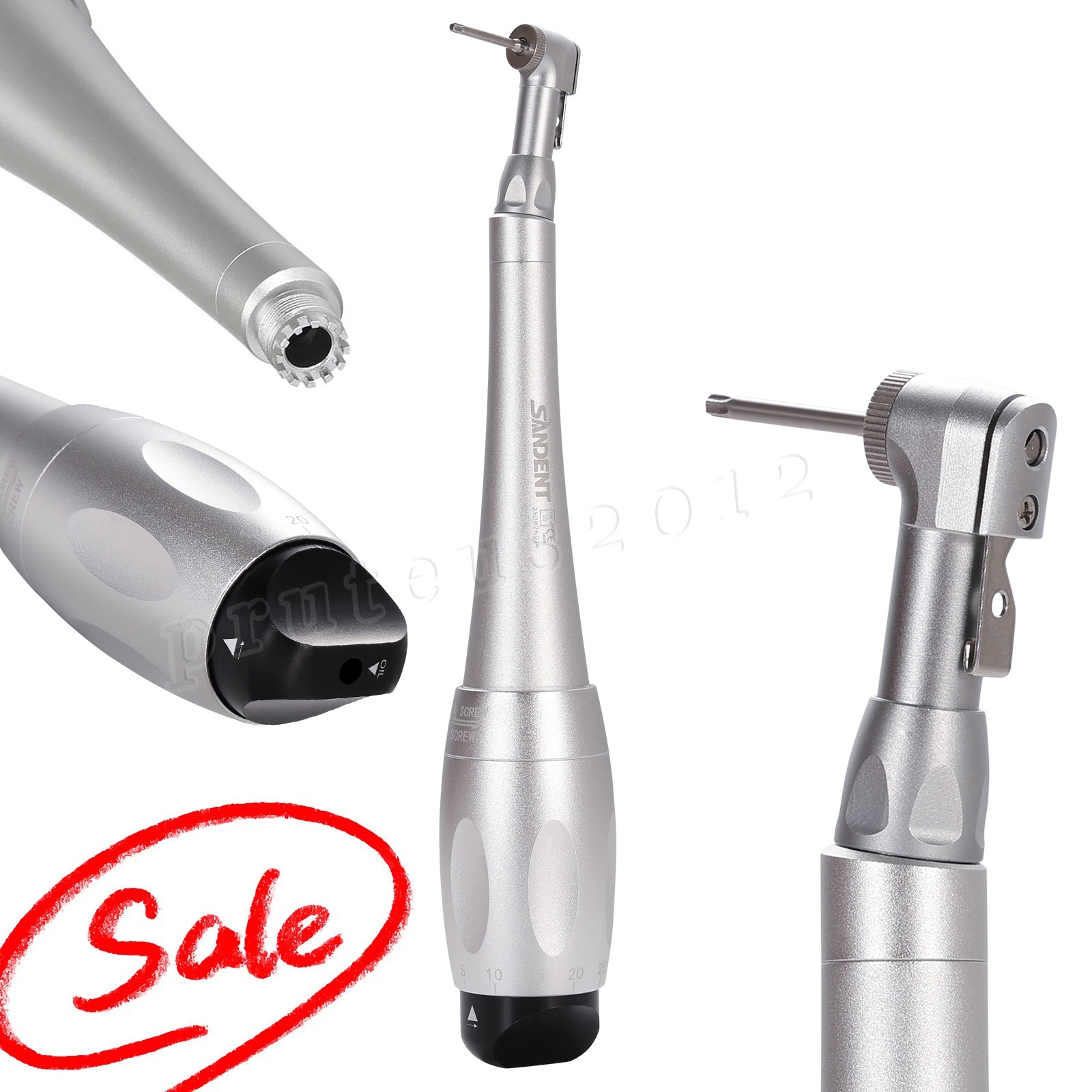 Dental Universal Implant Kit Torque Wrench Contra Angle & 16pcs Drivers Box