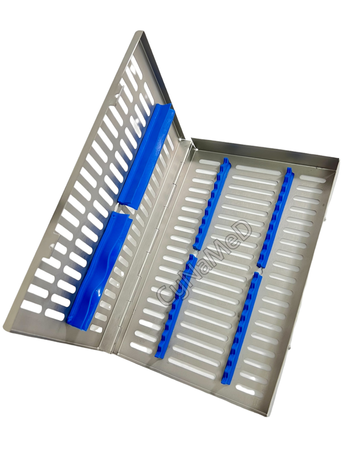 GERMAN DENTAL AUTOCLAVE STERILIZATION CASSETTE RACK BOX TRAY FOR 20 INSTRUMENT