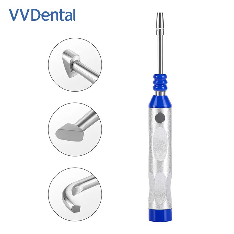 Dental Auto Crown Remover Kit With 4 Shifts Crown Tip Teeth Restoration Surgical