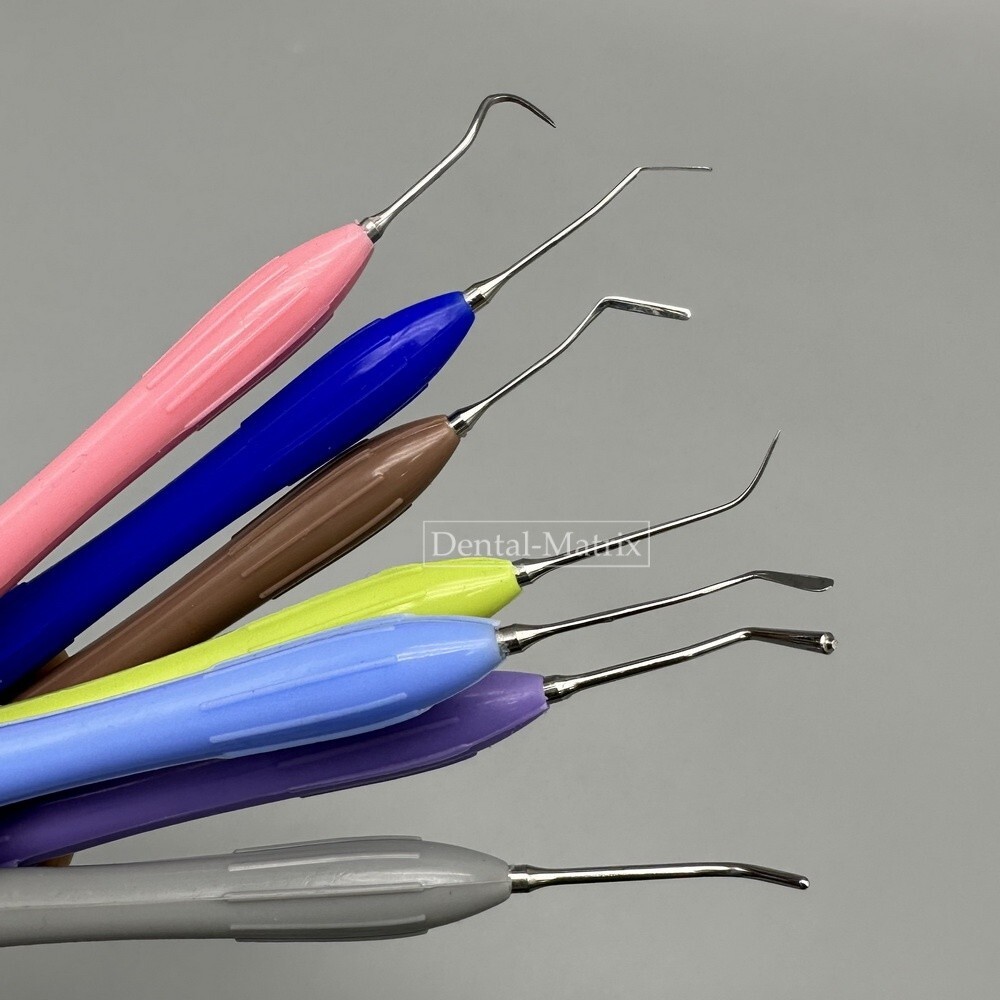 Dental Resin Spatulas Composite Silicone Resin Filling Aesthetic Restoration Kit