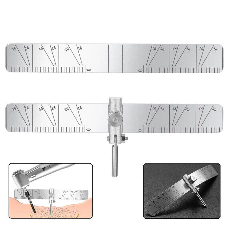 Dental Surgical Implant Locating Guide Planting Positioning Locator Ruler Gauge