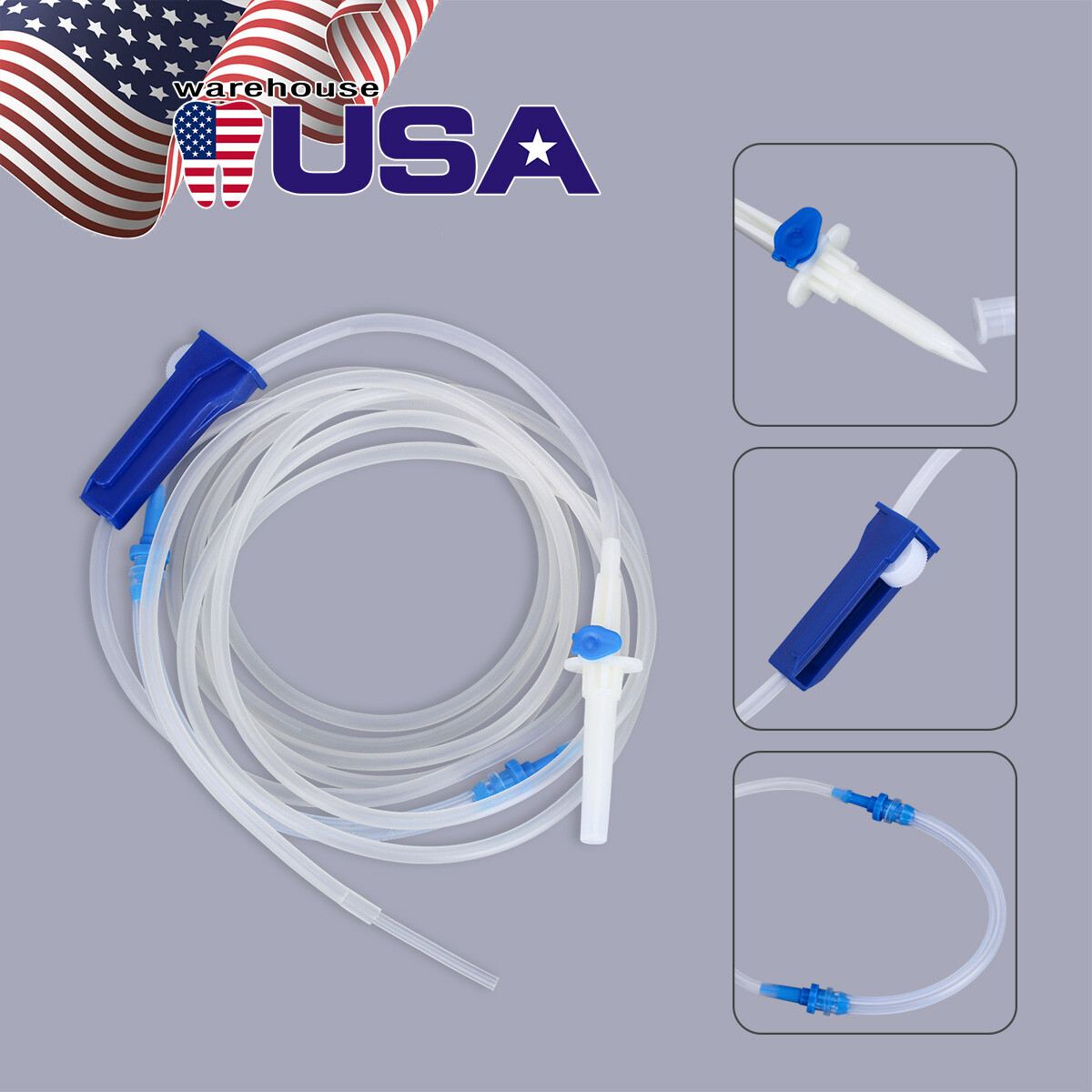 USA Dental Disposable Oral Irrigation Tube Tubing Set Fit for W&H Surgical Motor