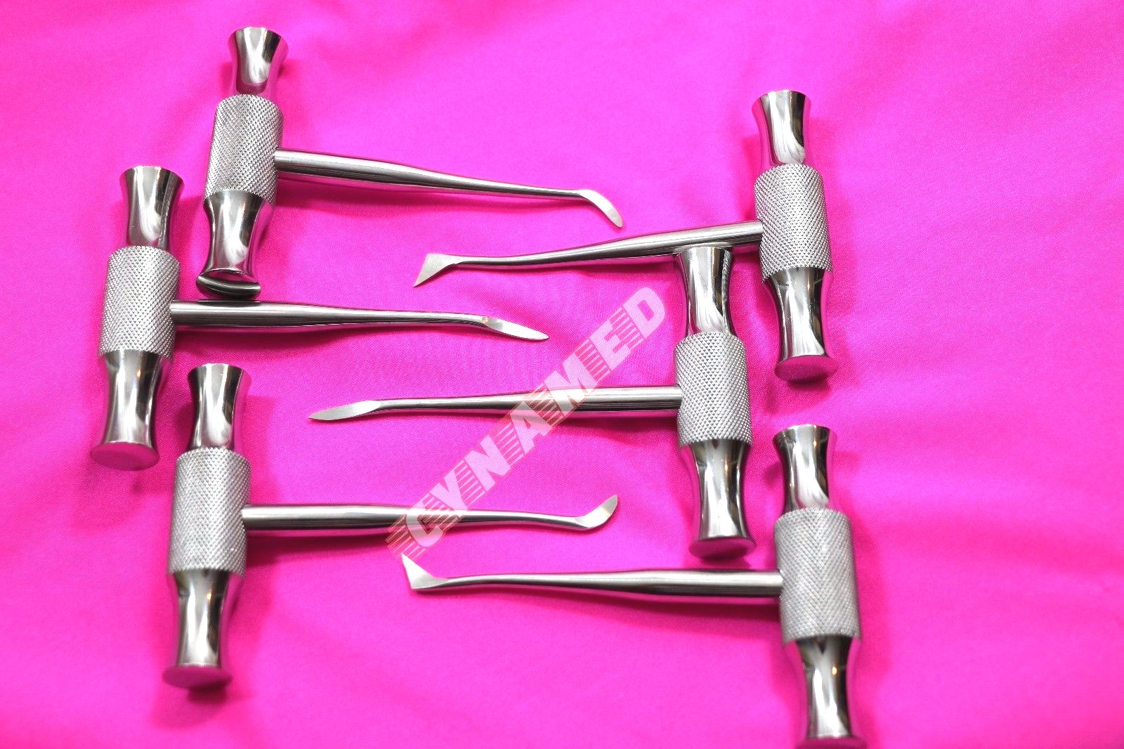 GERMAN 6 PC CROSS BAR DENTAL EXTRACTING EXTRACTION WINTER ROOT SURGERY ELEVATOR
