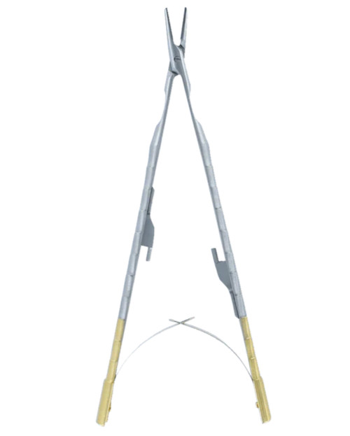 DOWELL Dental Microsurgery Needle Holders-OPEN Castroviejo Needle Holders 18cm