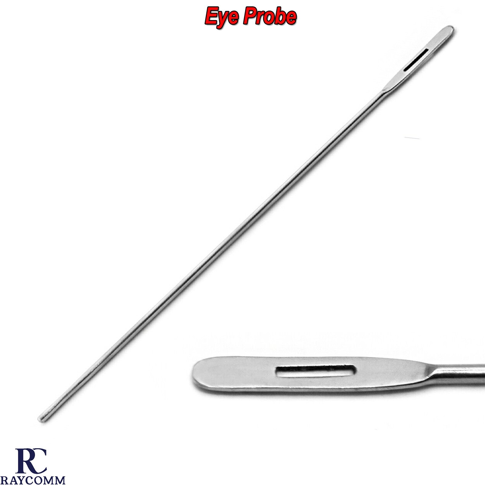 Surgical Stainless Steel Double End Probe Eye Veterinary Eye Surgery Instruments