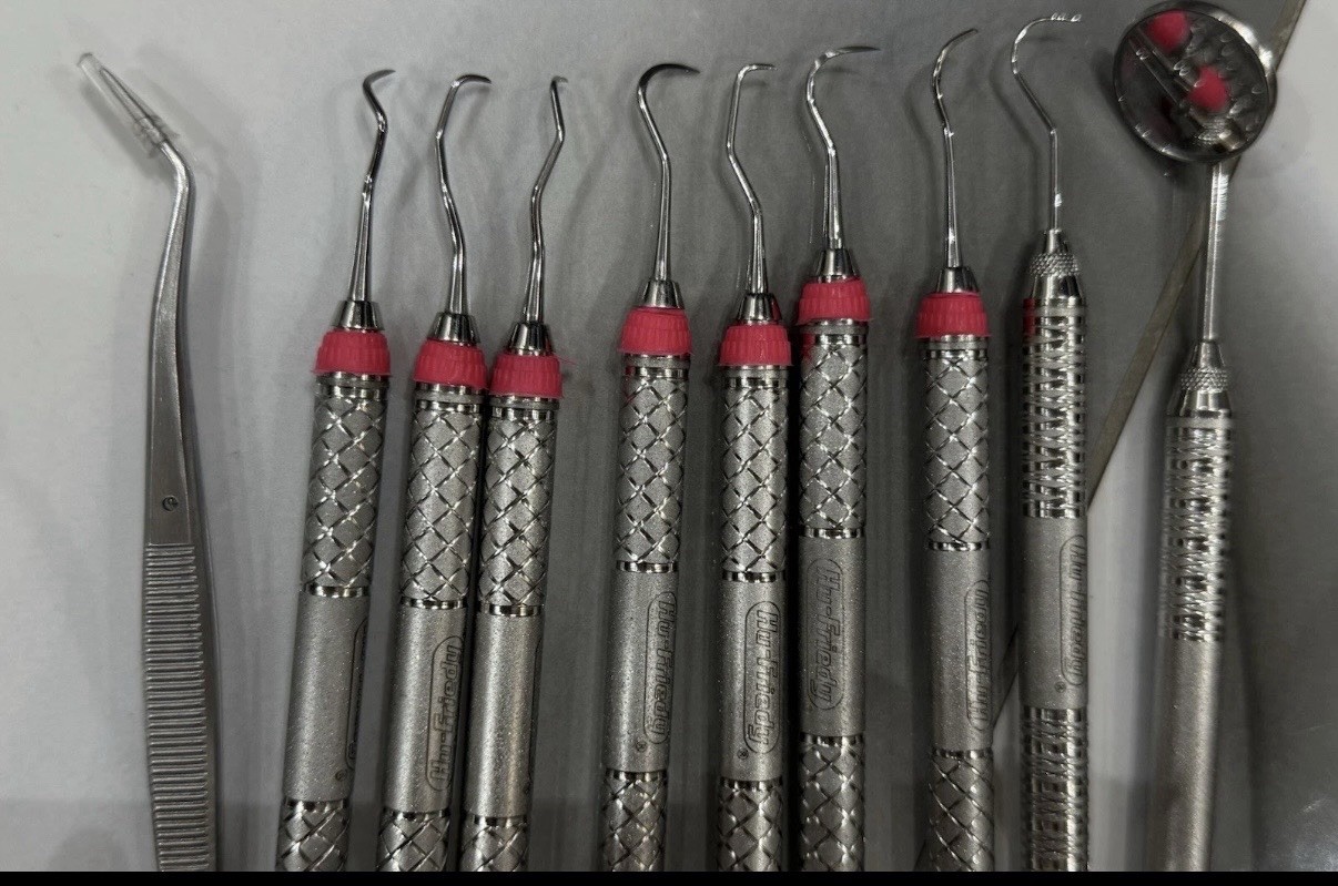 Hu-Friedy Dental Hygiene Instruments Set of 10 PCS