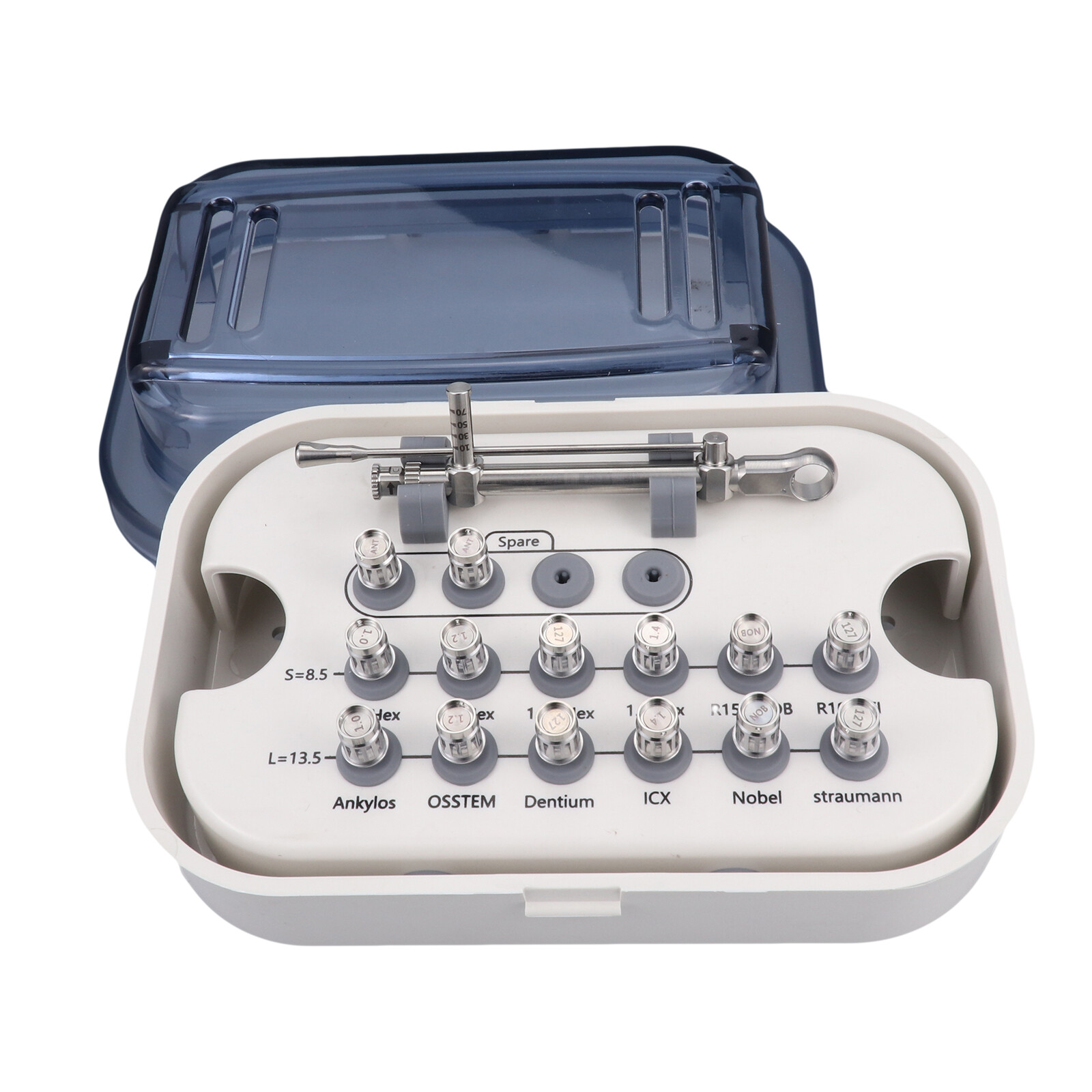 Dental Universal Implant Repair Tool Kit Wrench Ratchet with 14PCS Screwdrivers