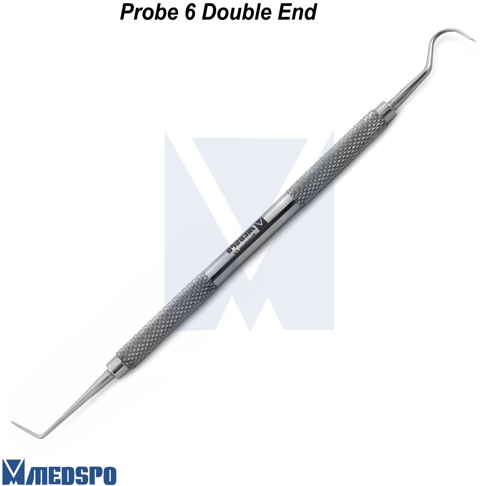 Dental Explorer Probe 6 Double End Calculus Tartar Remover Scalers Dentist Tools
