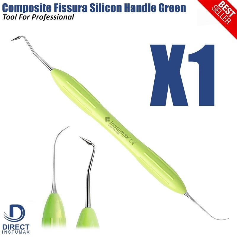 Fissura Dental Composite Filling Instruments Restorative Silicone Handle