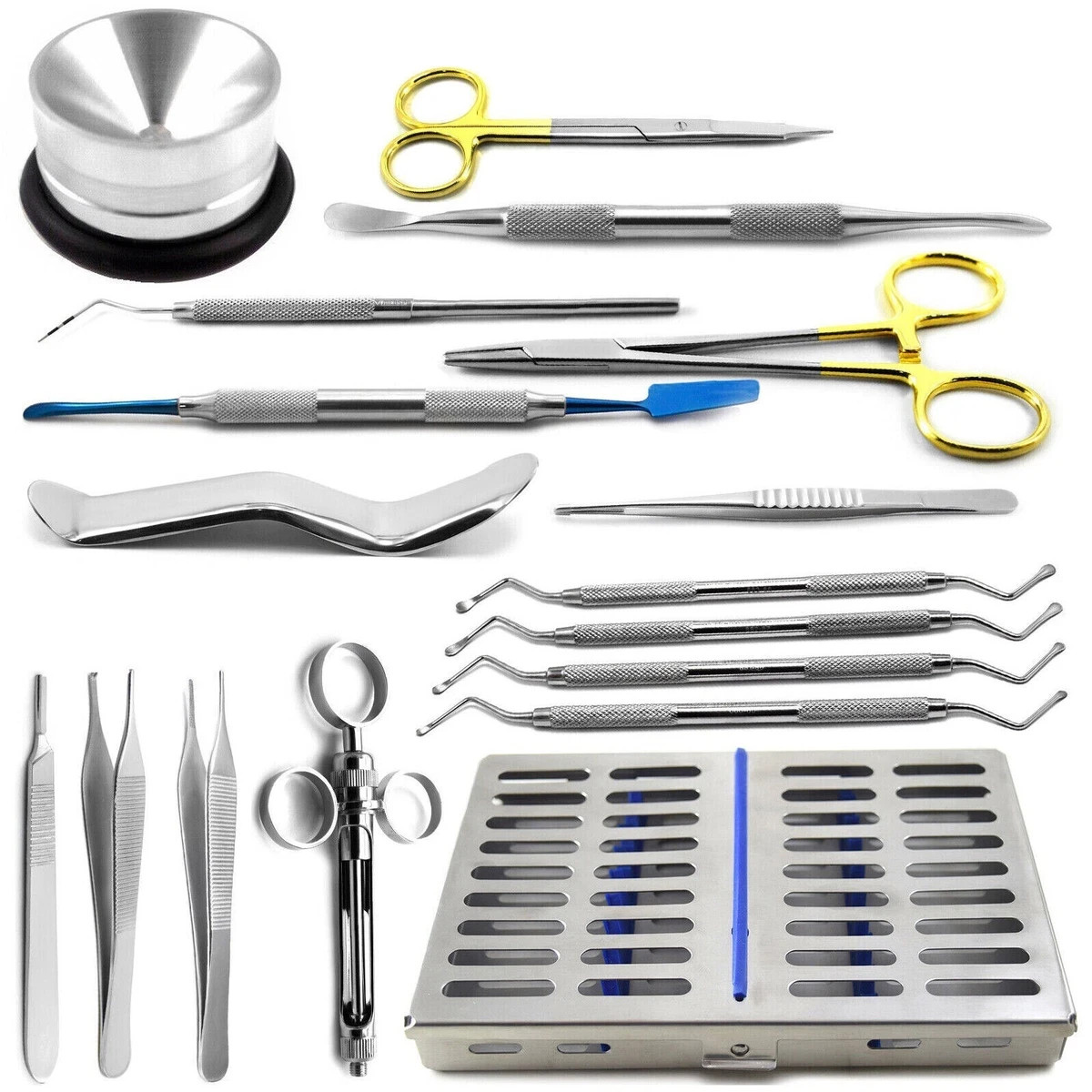 Dental Implant Surgery Kit Dentistry Surgical instruments Set Of 16 Pieces